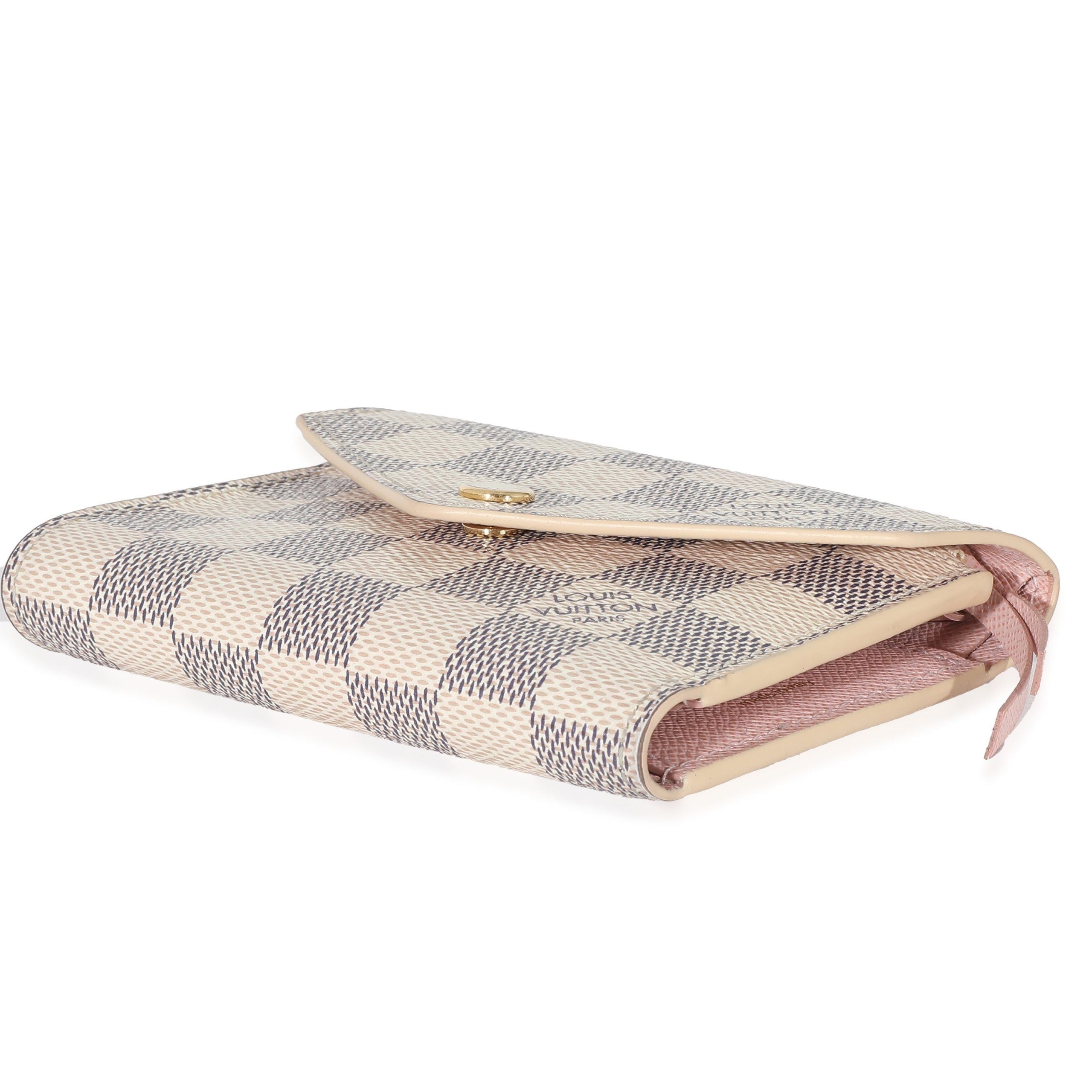 よ*ん様 Louis Vuitton Victorine Damier Azur よ*ん様 Louis Vuitton Victorine Damier Azur Victorine Wallet