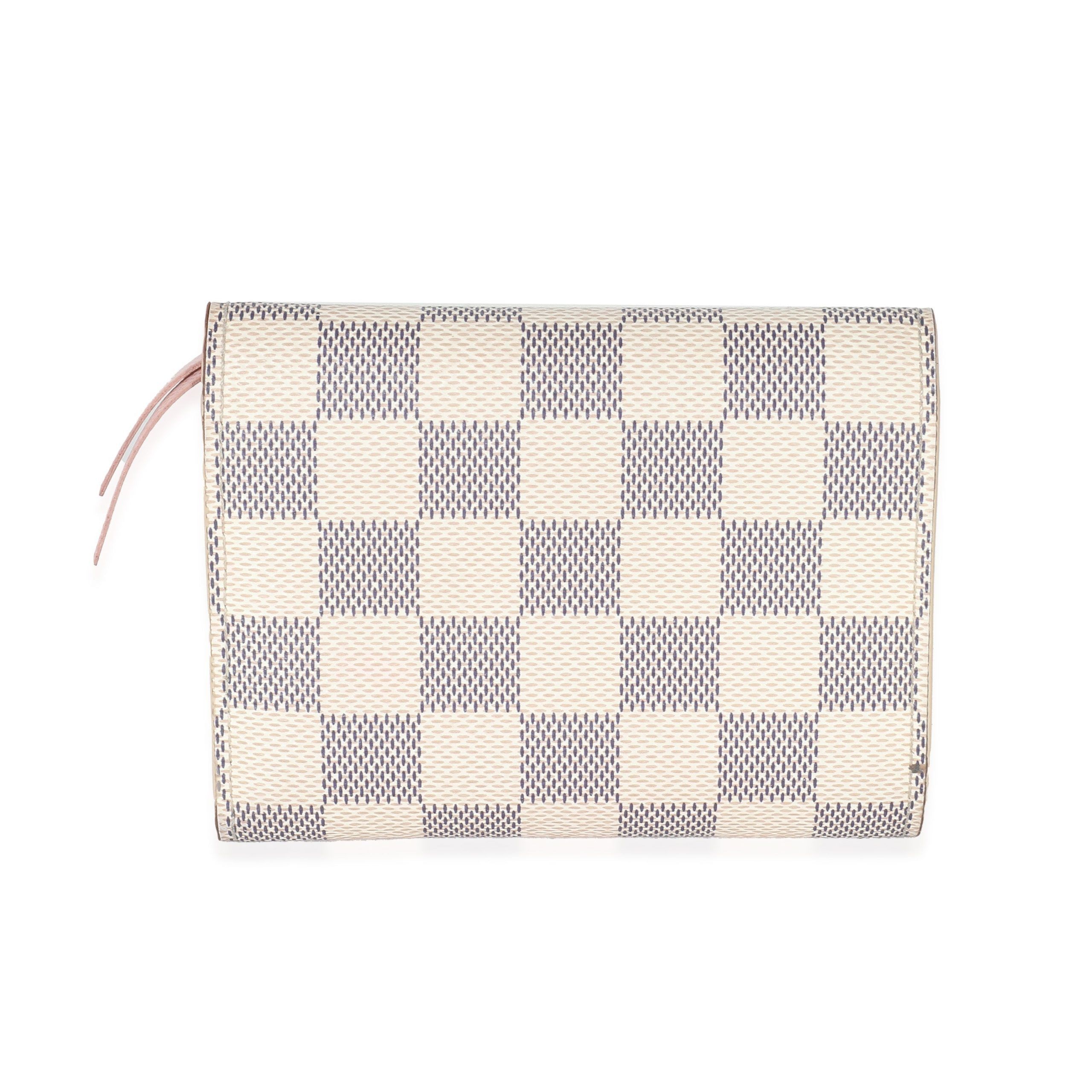 よ*ん様 Louis Vuitton Victorine Damier Azur Victorine Wallet Damier Azur Canvas - Wallets and Small Leather