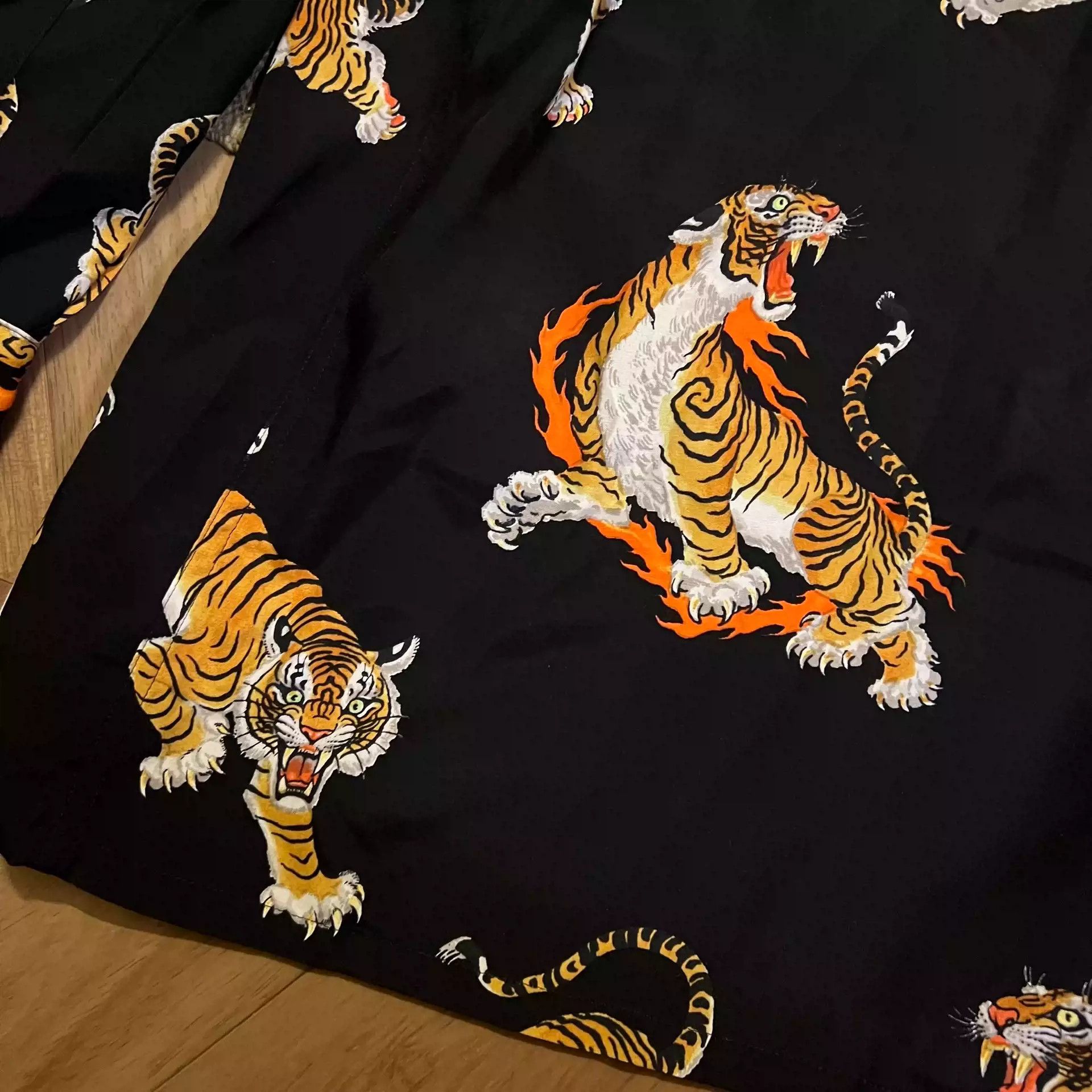 Wacko Maria22Aw Tiger Hawaiian Shirt