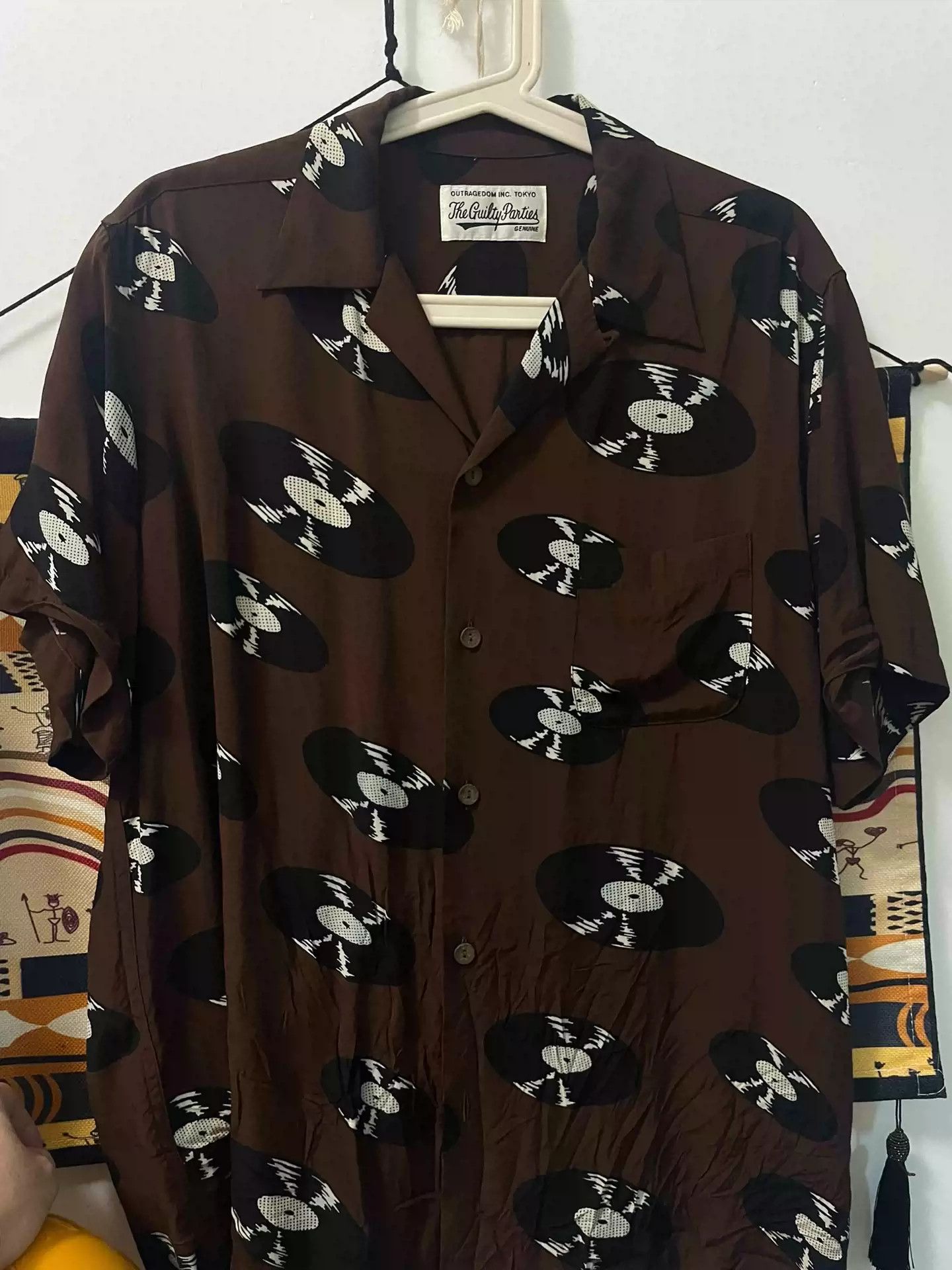 トップス WACKO MARIA Graphic Cuban Collar XL トップス WACKO MARIA Graphic Cuban Collar XL WACKO MARIA x