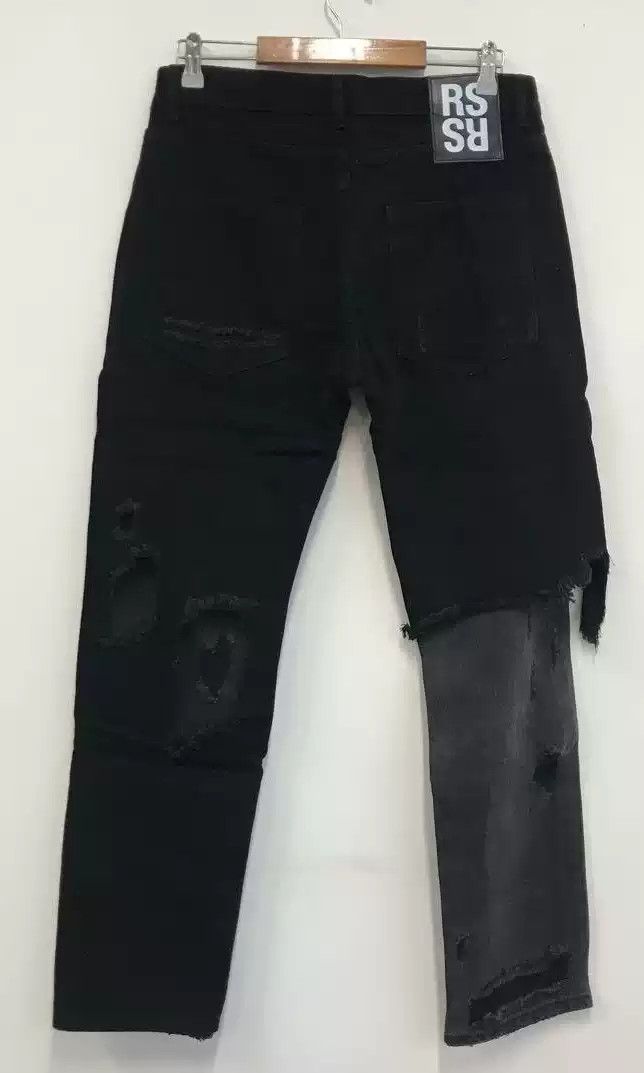 Raf Simons Raf Simons double-layered ripped jeans Size US 31 - 2 Thumbnail