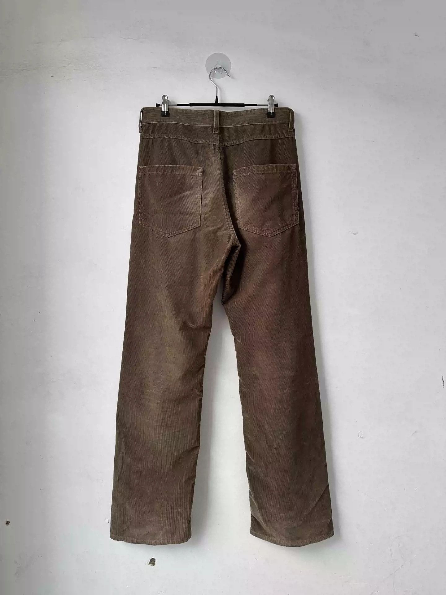Raf Simons Raf simons 19aw relaxed fit corduroy loop buckle micro pants Size US 28 / EU 44 - 3 Thumbnail