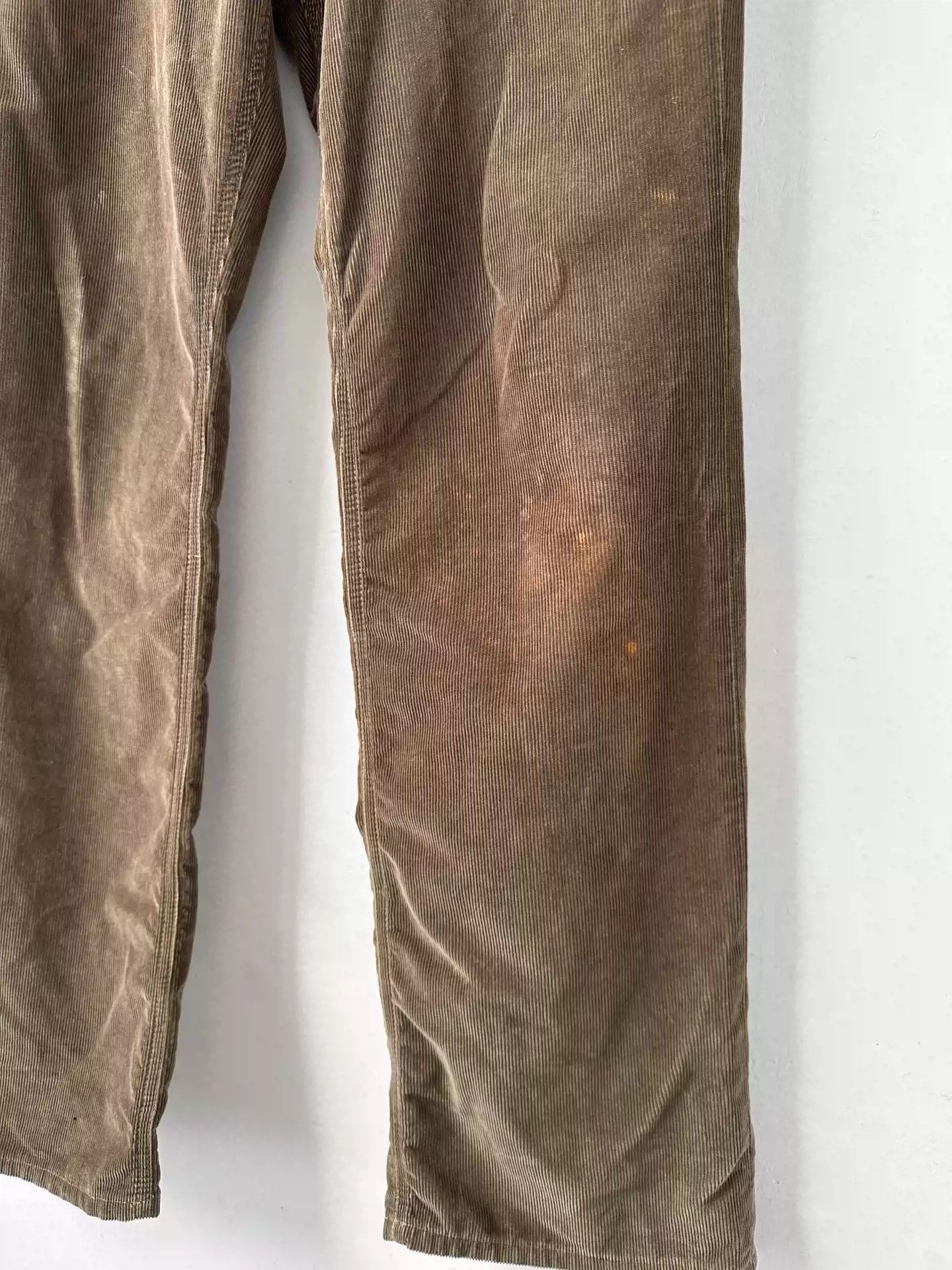 Raf Simons Raf simons 19aw relaxed fit corduroy loop buckle micro pants Size US 28 / EU 44 - 4 Thumbnail