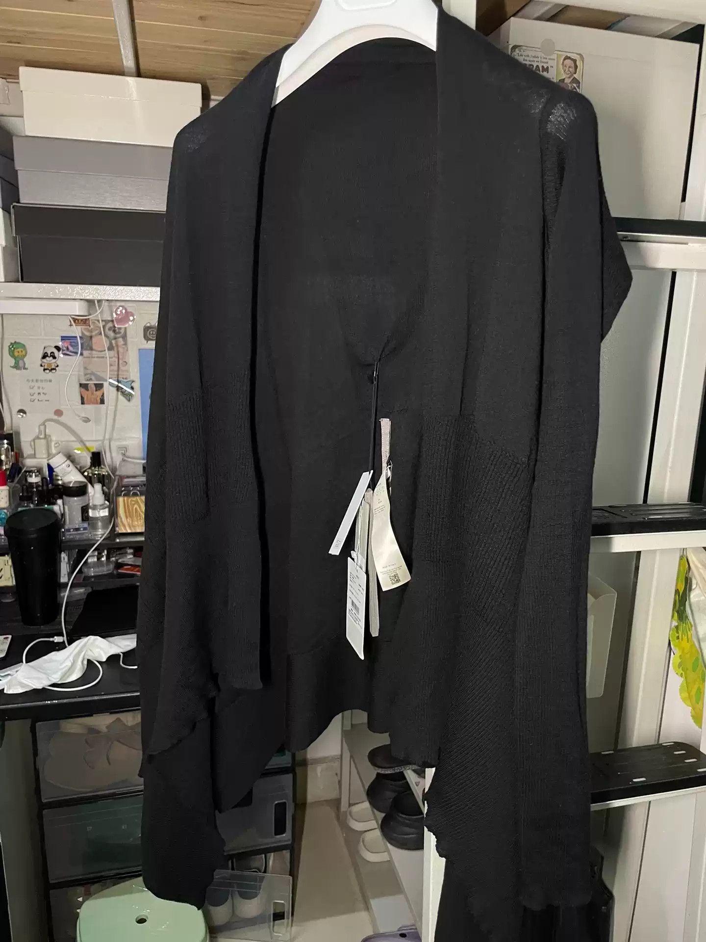 Rick Owens RickOwens 23FW black wool cardigan Size US S / EU 44-46 / 1 - 3 Thumbnail