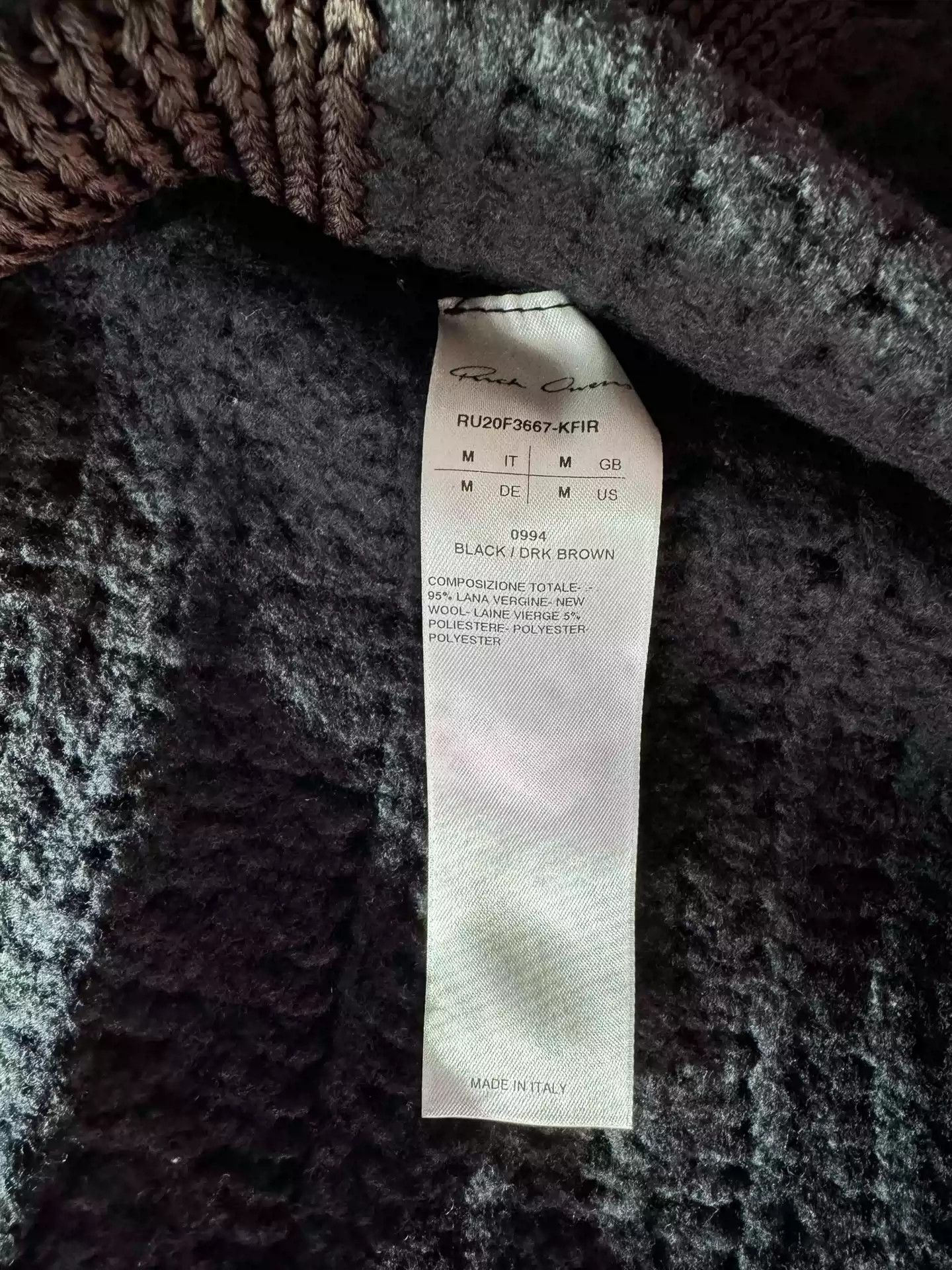Rick Owens Rickowens short slim sweater Size US M / EU 48-50 / 2 - 4 Thumbnail