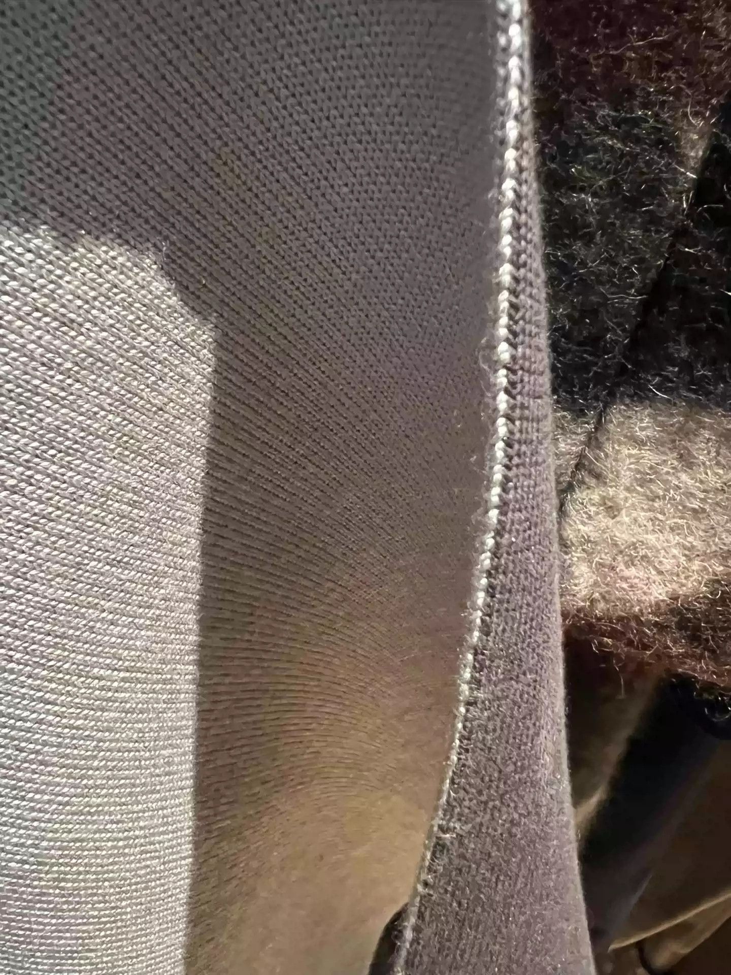 Rick Owens Rick Owens idle cashmere with green and gray knitted cardigan inside. Size US M / EU 48-50 / 2 - 9 Thumbnail