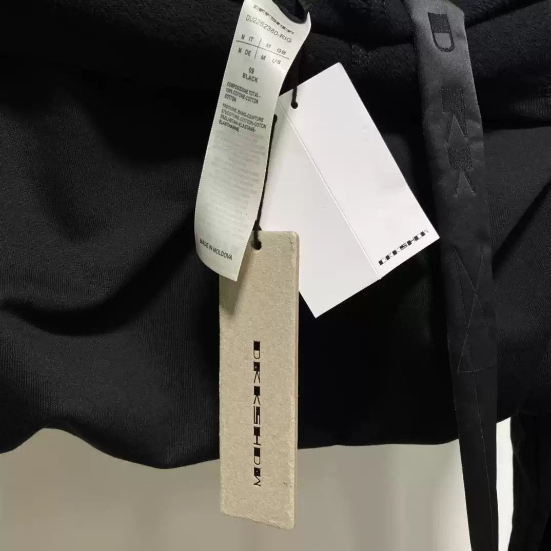 Rick Owens Rickowens Subline DRK Ribbon Printed Hoodie Hoodie Sweater Size US M / EU 48-50 / 2 - 9 Thumbnail