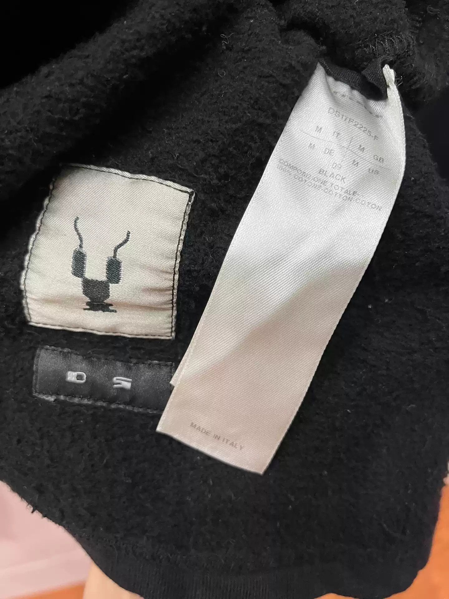 Rick Owens Rick Owens Drkshdw ro Thick sweater with velvet Size US M / EU 48-50 / 2 - 3 Thumbnail