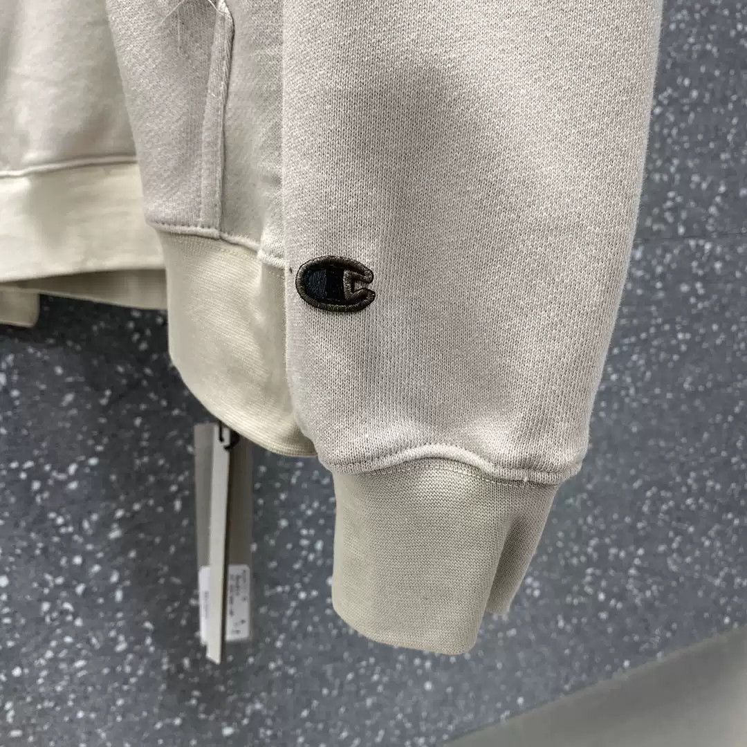 Rick owens X Champio joint pocket hoodie sweater