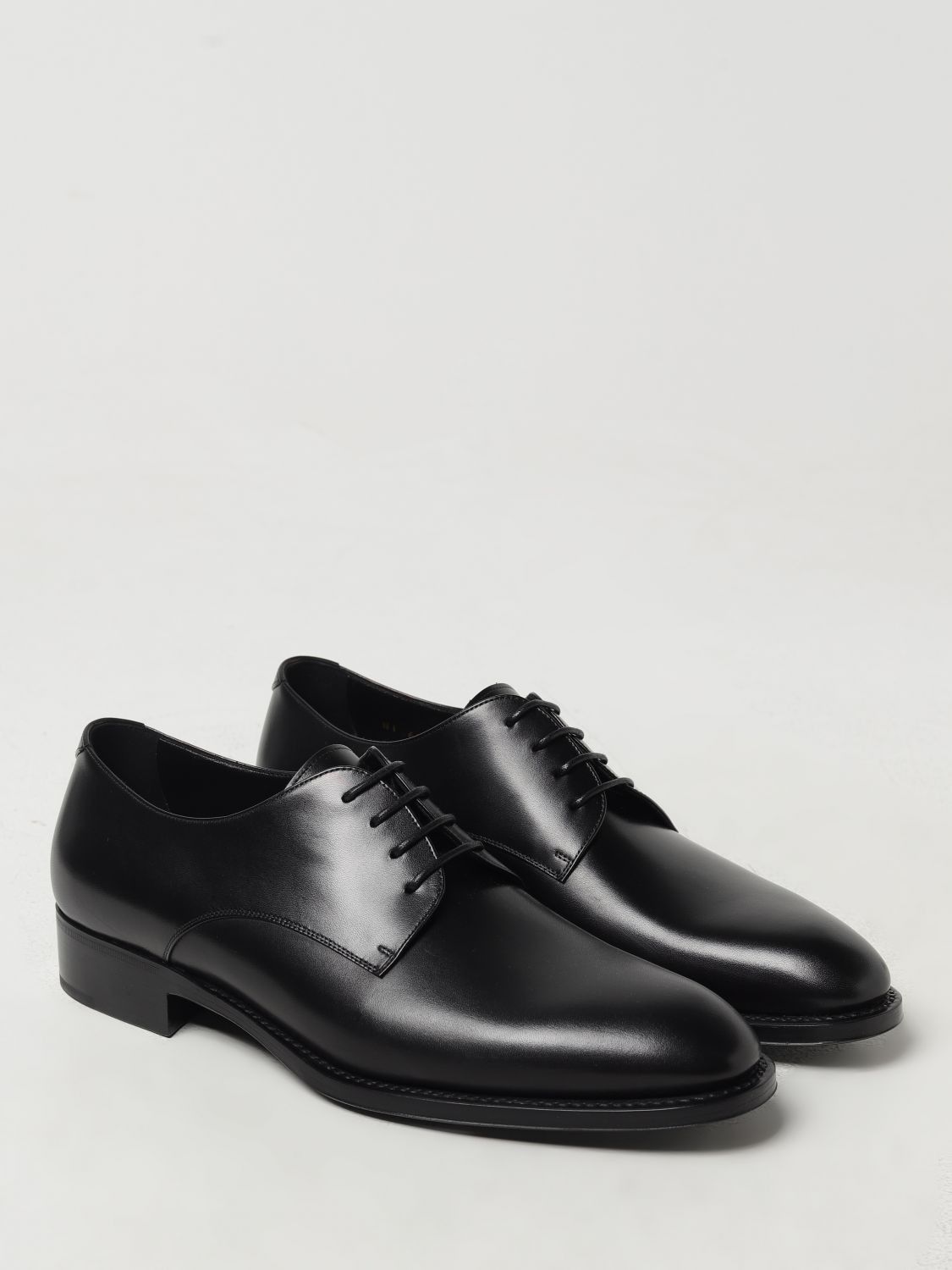 Saint Laurent Brogue Shoes Men Black