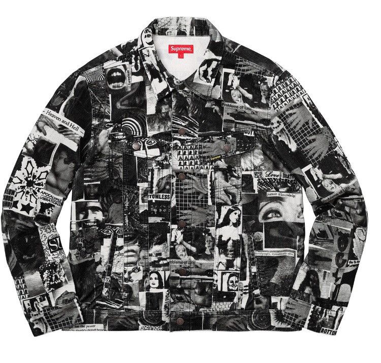 Supreme Vibrations Corduroy Trucker Jacket | Grailed 