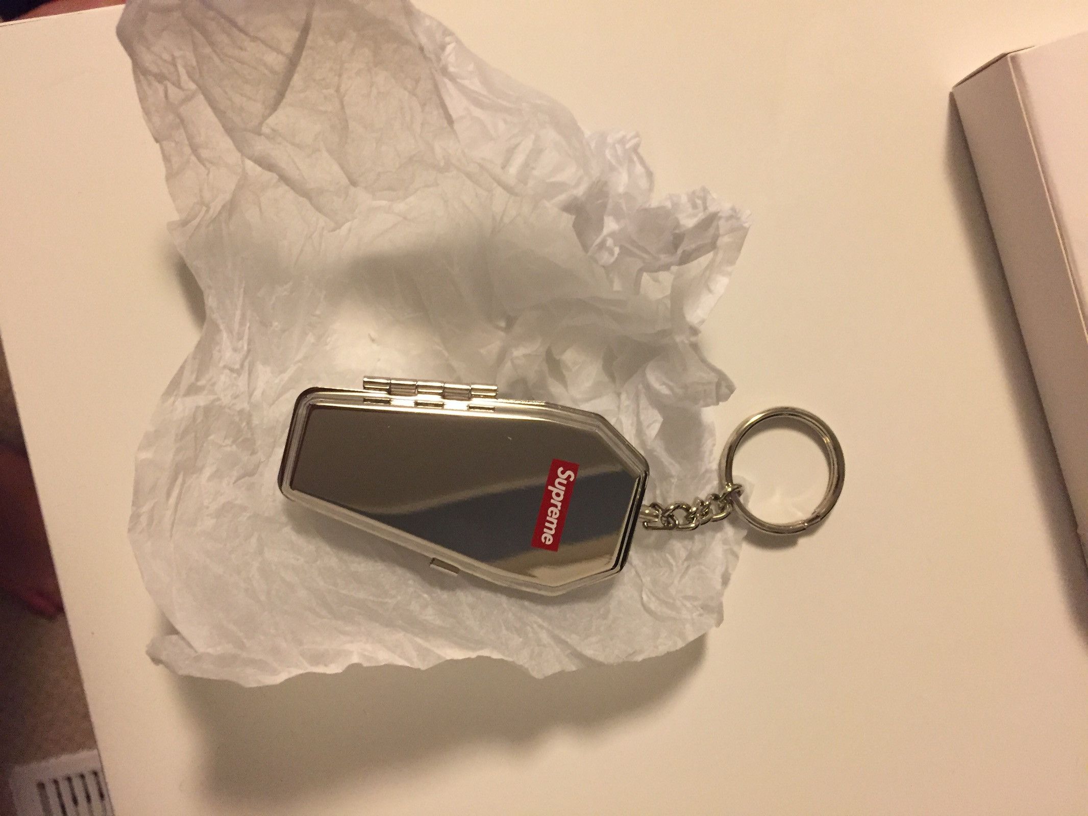 Supreme Coffin Keychain/Ashtray Grailed