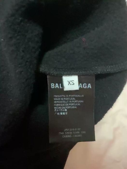 Balenciaga Balenciaga Plush Hoodie Hood | Grailed