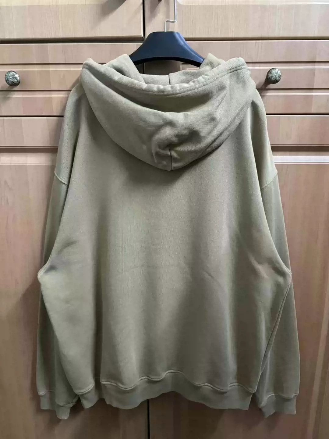 Balenciaga khaki wheat ear hoodie