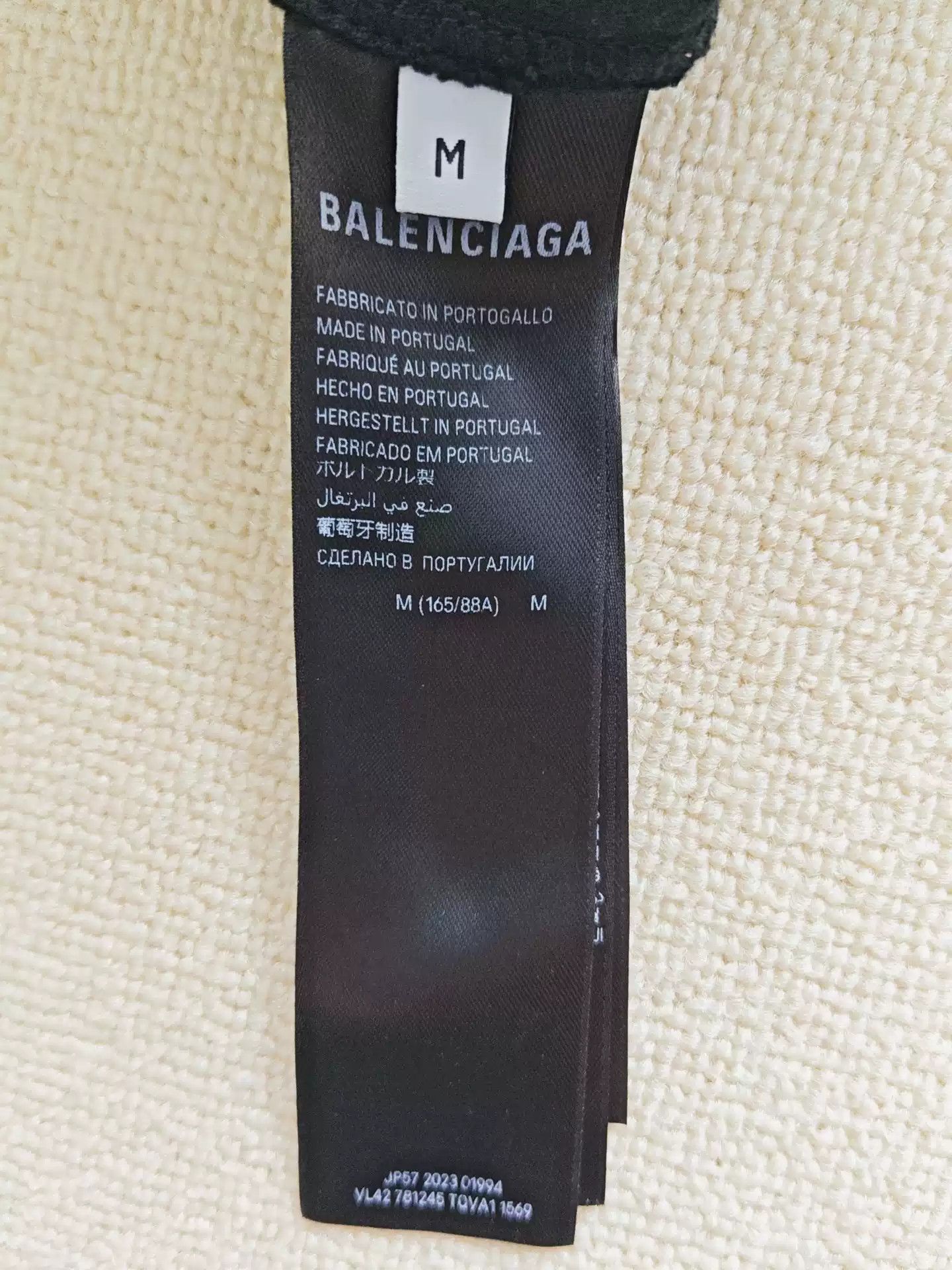 Balenciaga Balenciaga 24SS Black and White Archive Apple Music Limited Edition Music Destruction Sweater Size US M / EU 48-50 / 2 - 7 Thumbnail