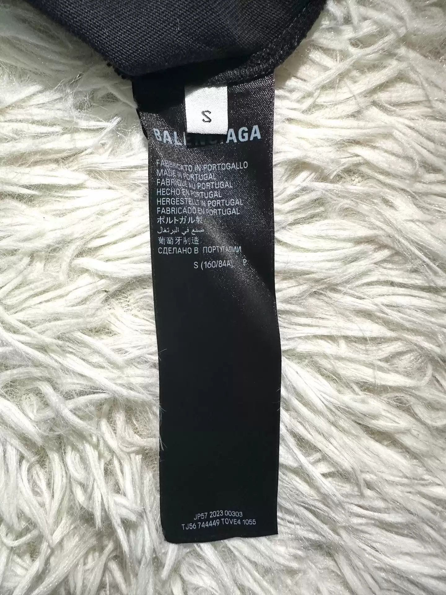 Balenciaga Balenciaga 23FW Mud Dyed Iron Tower Damaged Brushed with Wax Used Main Tower Long sleeved Sweater Size US S / EU 44-46 / 1 - 7 Thumbnail