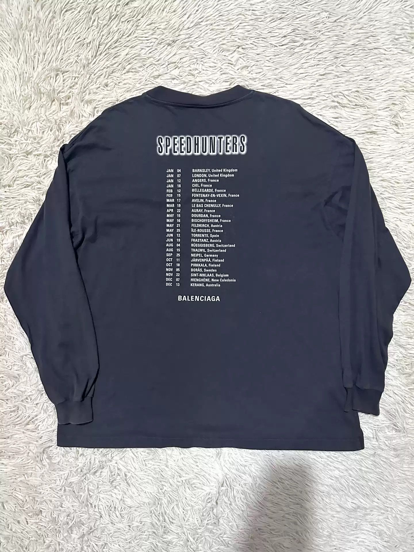 Balenciaga Balenciaga Speed Hunter Washed Old Long Sleeves Size US S / EU 44-46 / 1 - 2 Thumbnail