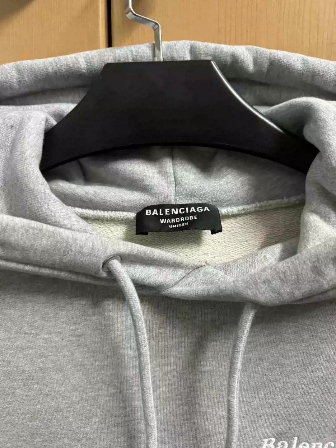 Balenciaga Balenciaga gray embroidered cola hoodie Size US M / EU 48-50 / 2 - 2 Thumbnail