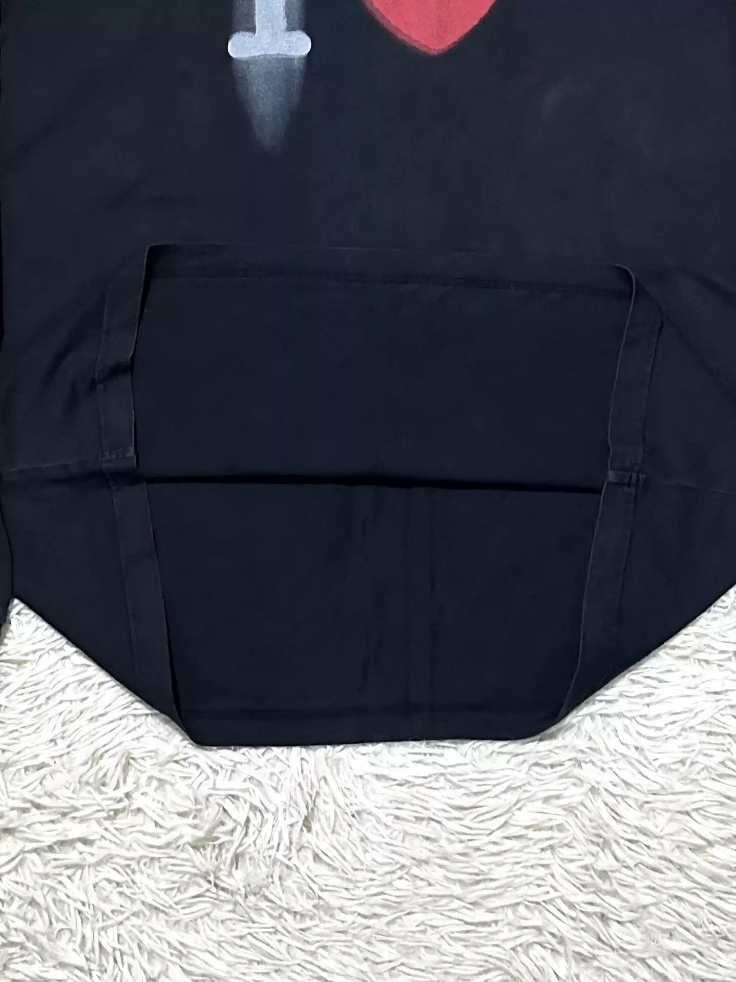 Balenciaga Balenciaga 23ss Valentine's Day limited neckline logo washed and distressed long sleeves Size US M / EU 48-50 / 2 - 5 Thumbnail