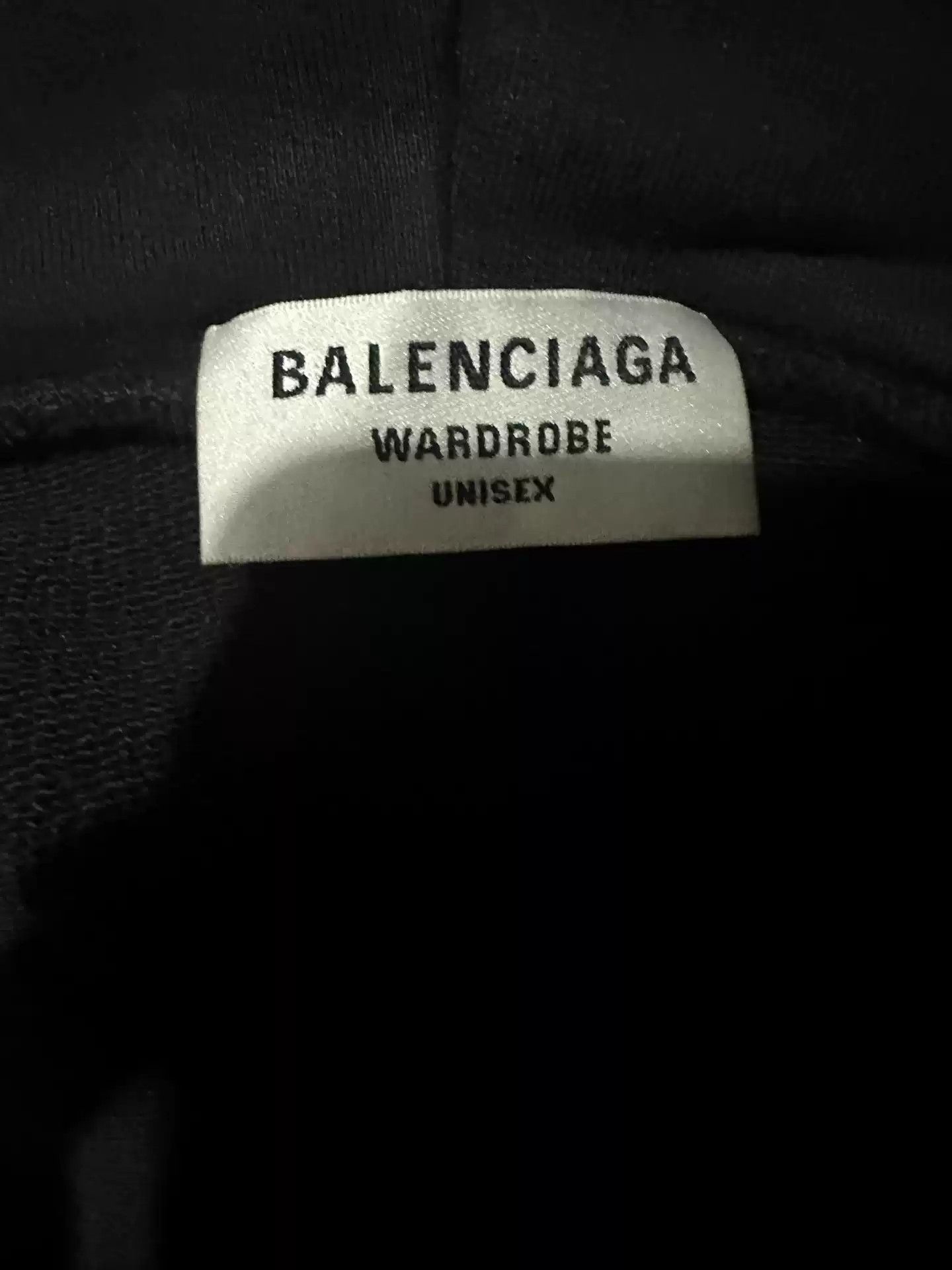 Balenciaga Balenciaga 22SS washed and distressed embroidered logo hoodie Size US M / EU 48-50 / 2 - 7 Thumbnail