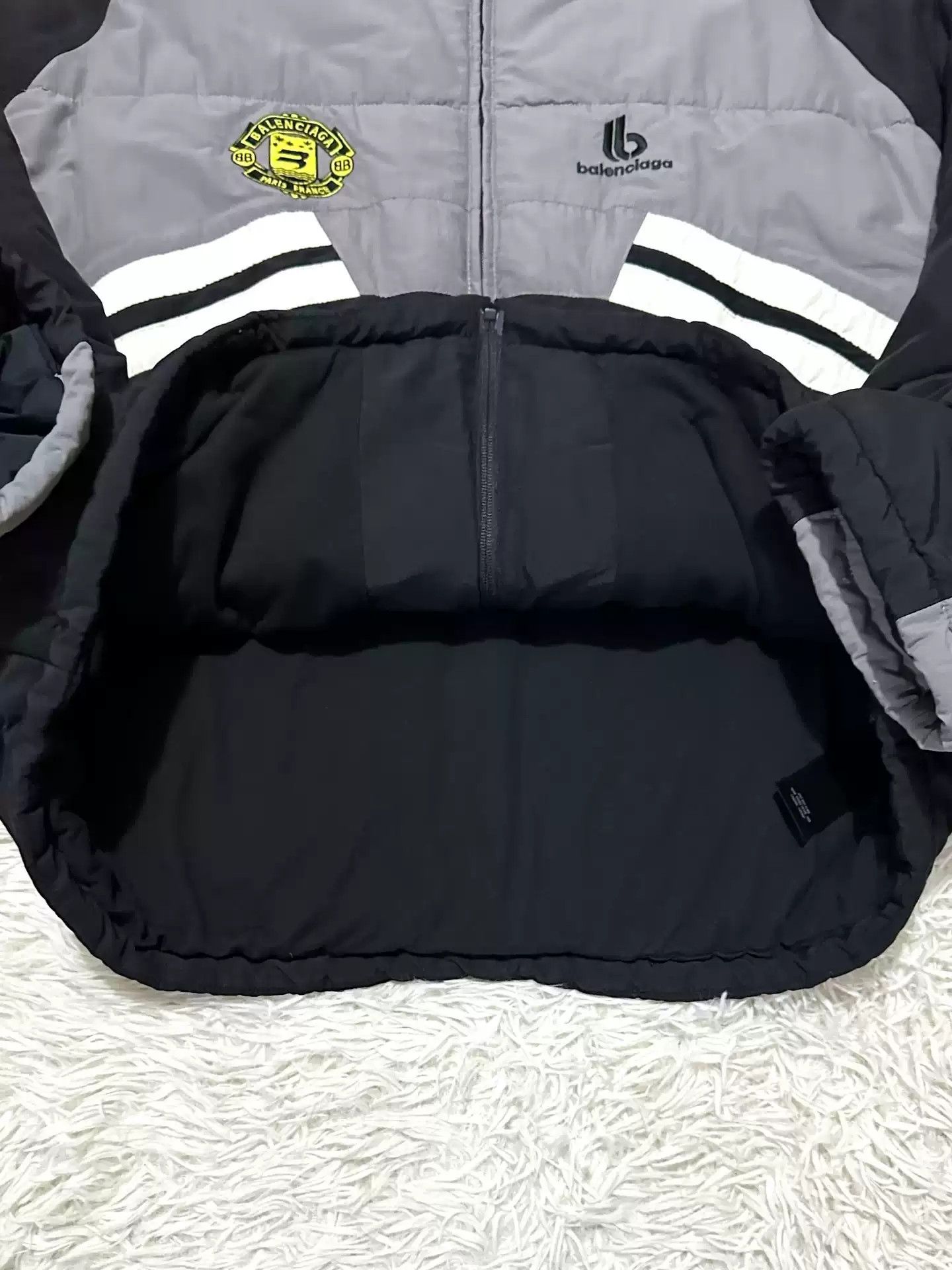 Balenciaga Balenciaga 22AW Football SportyB logo cotton jacket Size US M / EU 48-50 / 2 - 6 Thumbnail