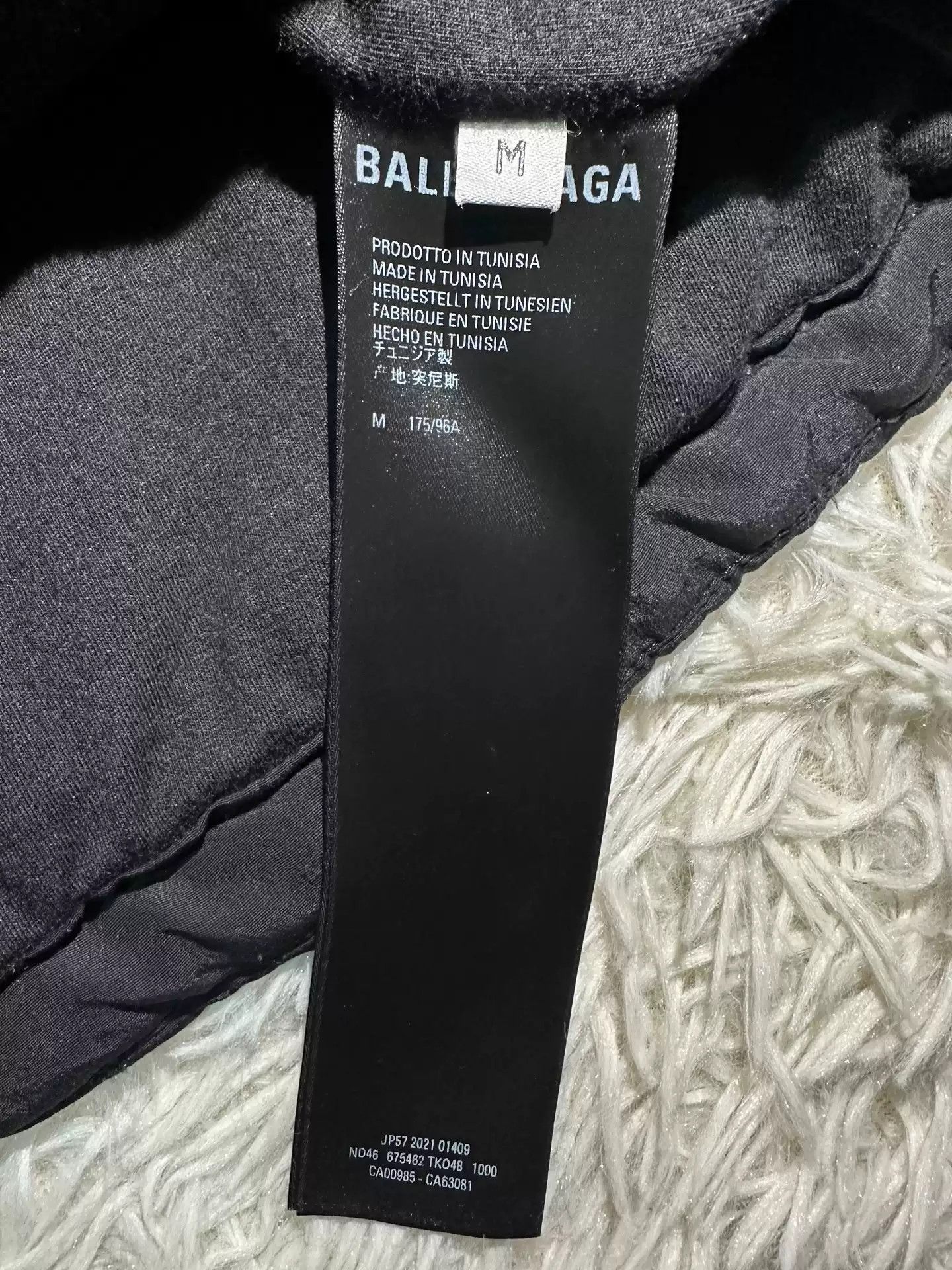 Balenciaga Balenciaga 22AW Football SportyB logo cotton jacket Size US M / EU 48-50 / 2 - 8 Thumbnail