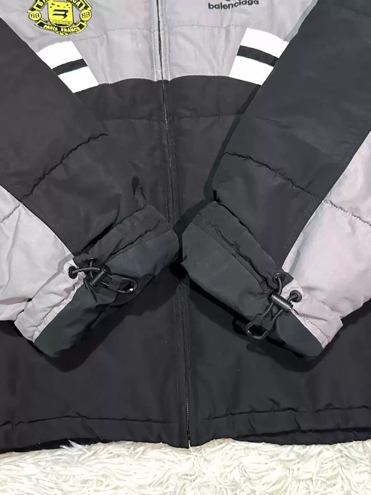 Balenciaga Balenciaga 22AW Football SportyB logo cotton jacket Size US M / EU 48-50 / 2 - 5 Thumbnail