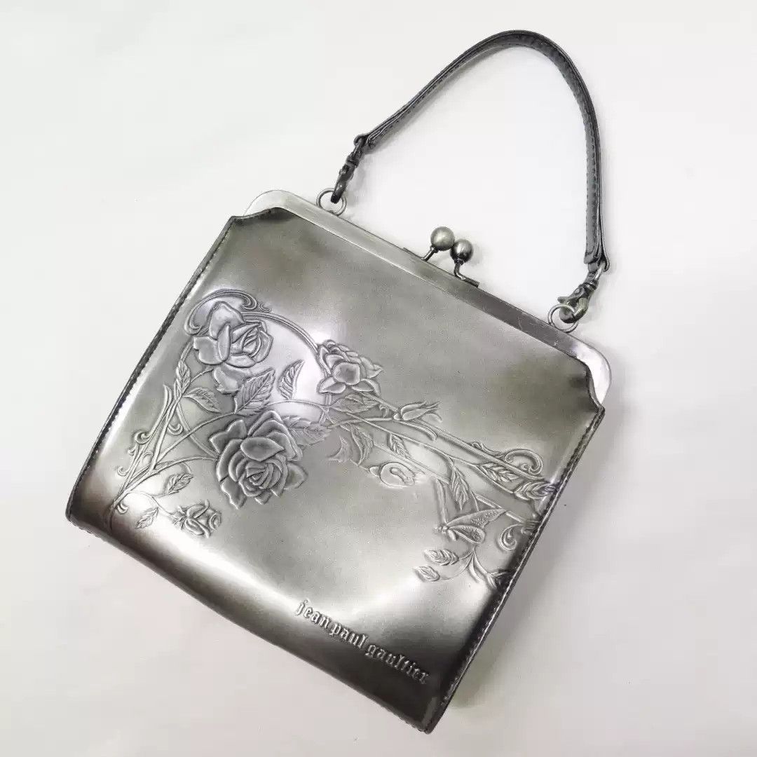 Jean Paul Gaultier Jean Paul Gaultie Gold Cross Body Bag Size ONE SIZE - 2 Thumbnail