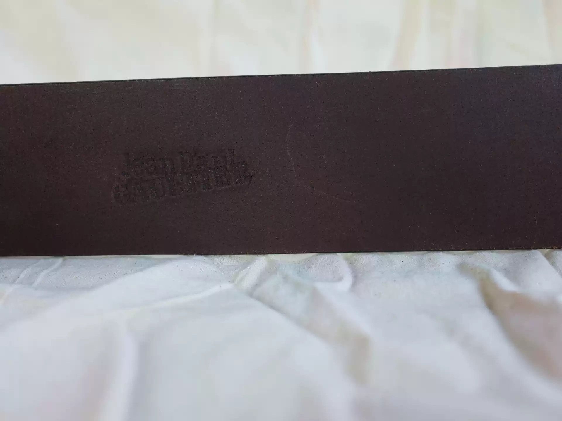 Jean Paul Gaultier Jean Paul Gaultie Out of print three-ply vintage leather belt Size ONE SIZE - 5 Thumbnail