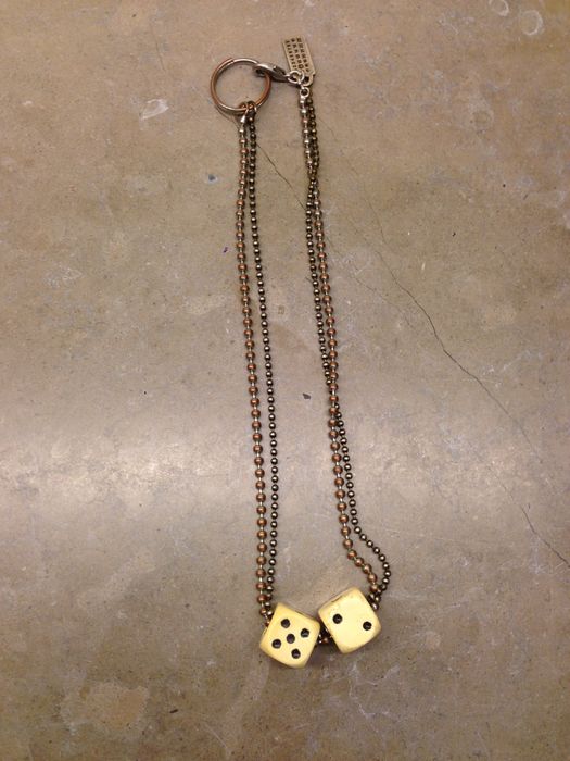 Maison Margiela dice necklace | Grailed