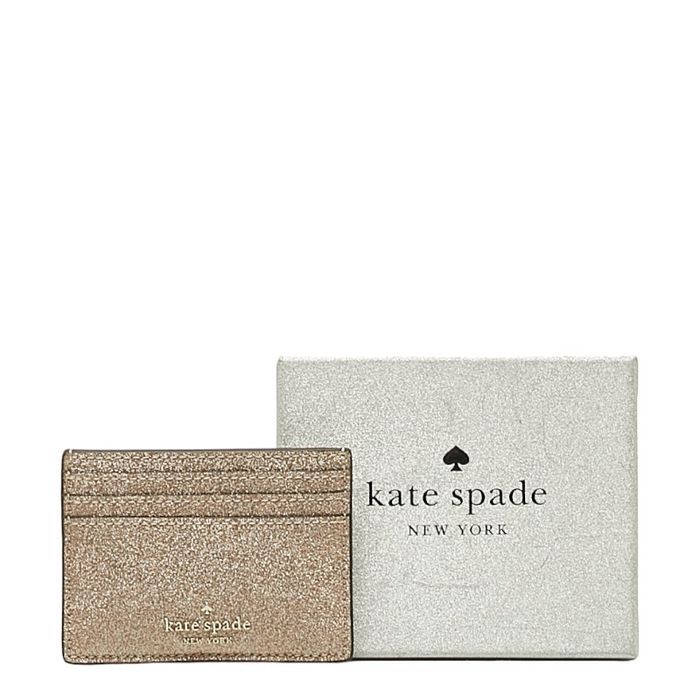 Kate Spade Kate Spade Leather Tinsel Glitter Card Holder Grailed