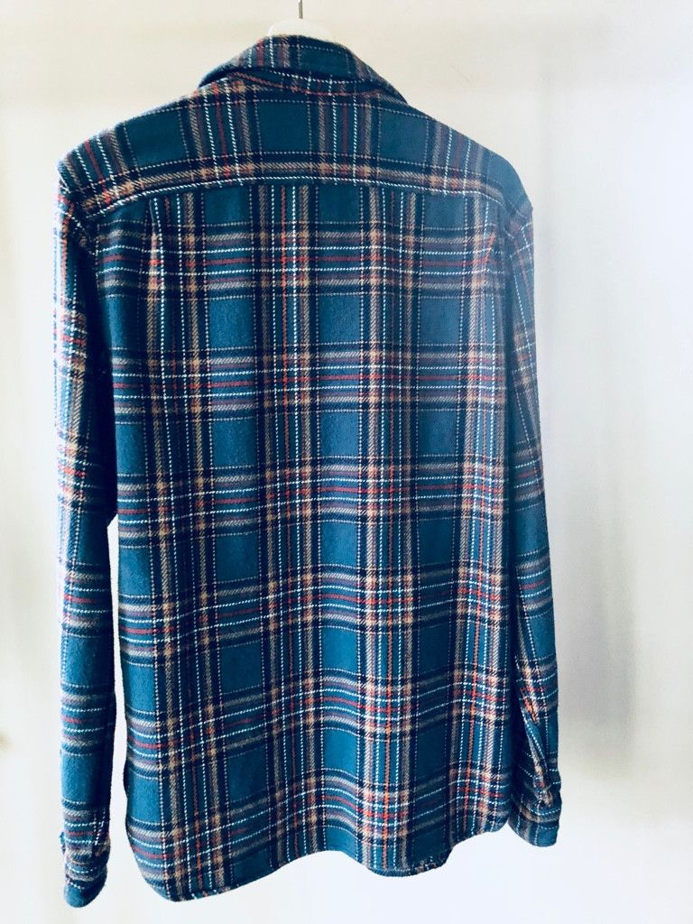 Gap Plaid Button up Shirt Jacket | Grailed