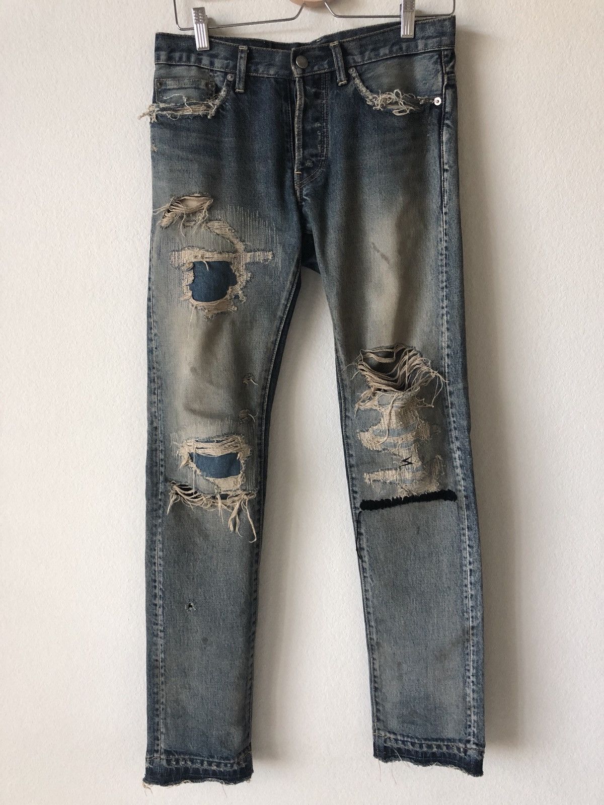 Undercover Undercover 68 Denim Black Yarn | Grailed