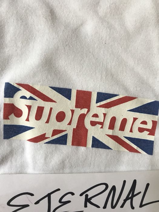 Supreme union jack outlet box logo