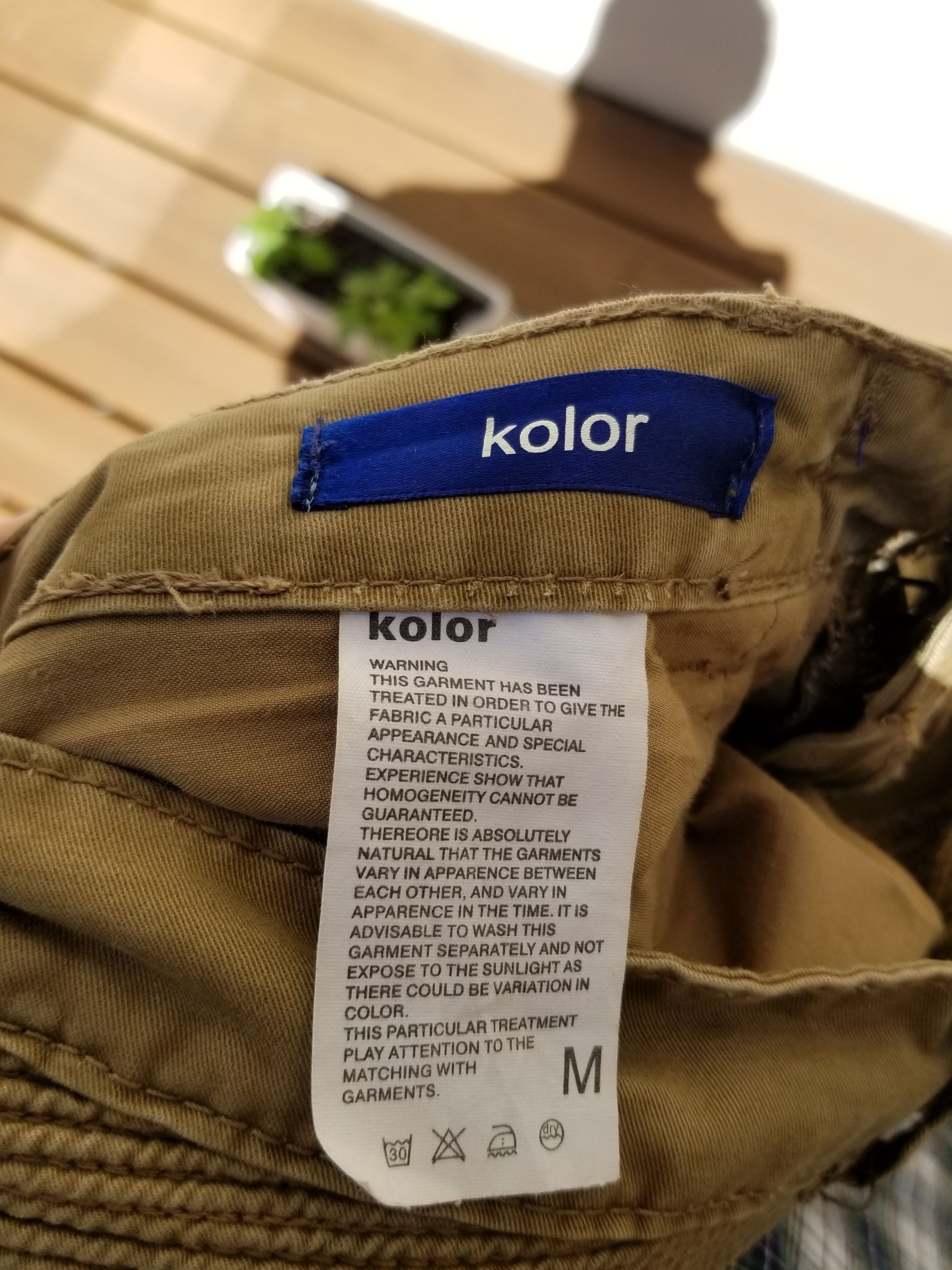 Kolor Kolor Japan Biker Chinos Size US 31 - 6 Thumbnail
