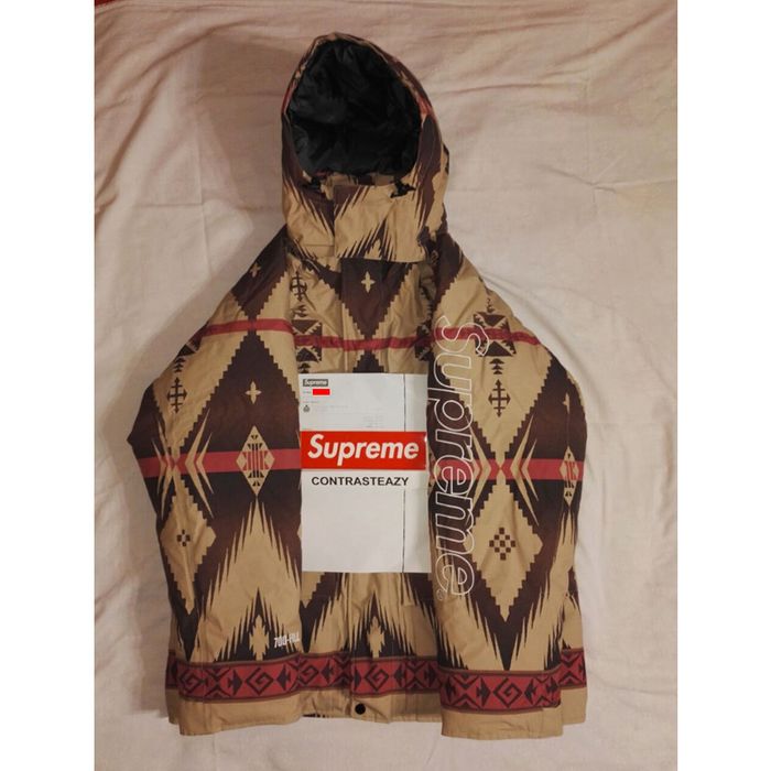 Supreme Supreme FW17 700 Fill Down Taped Seam Parka Navajo | Grailed