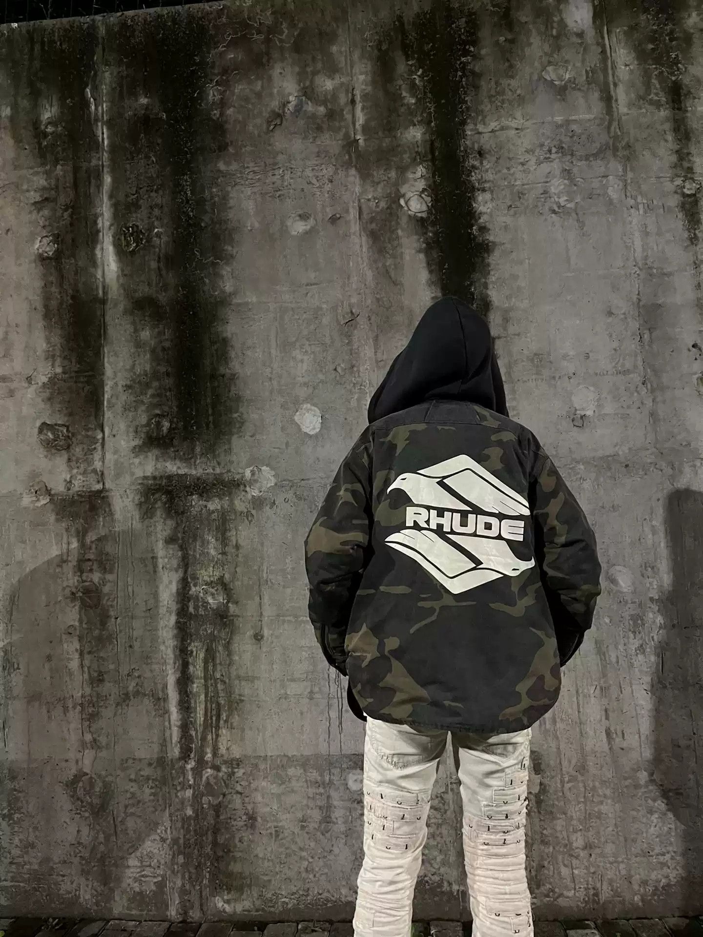 Rhude RHUDE camouflage hooded jacket Size US M / EU 48-50 / 2 - 3 Thumbnail