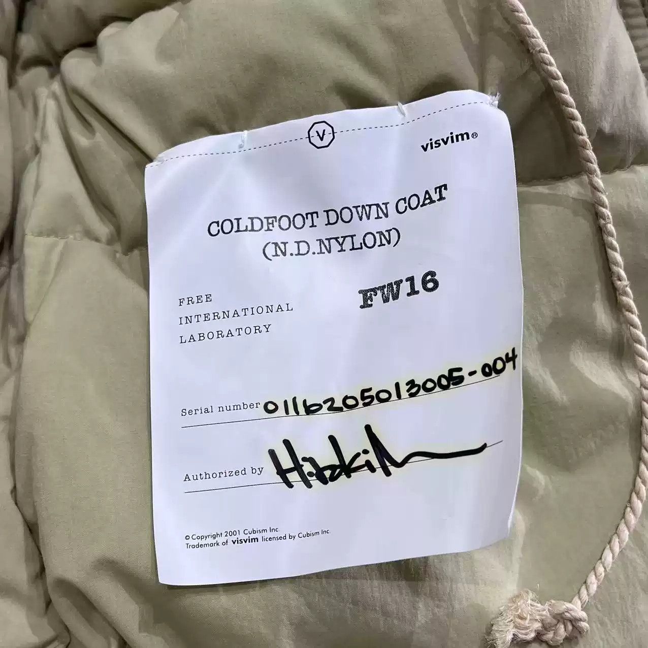 Visvim visvim vv FW16 Coldfoot Down Coat Size US M / EU 48-50 / 2 - 8 Thumbnail