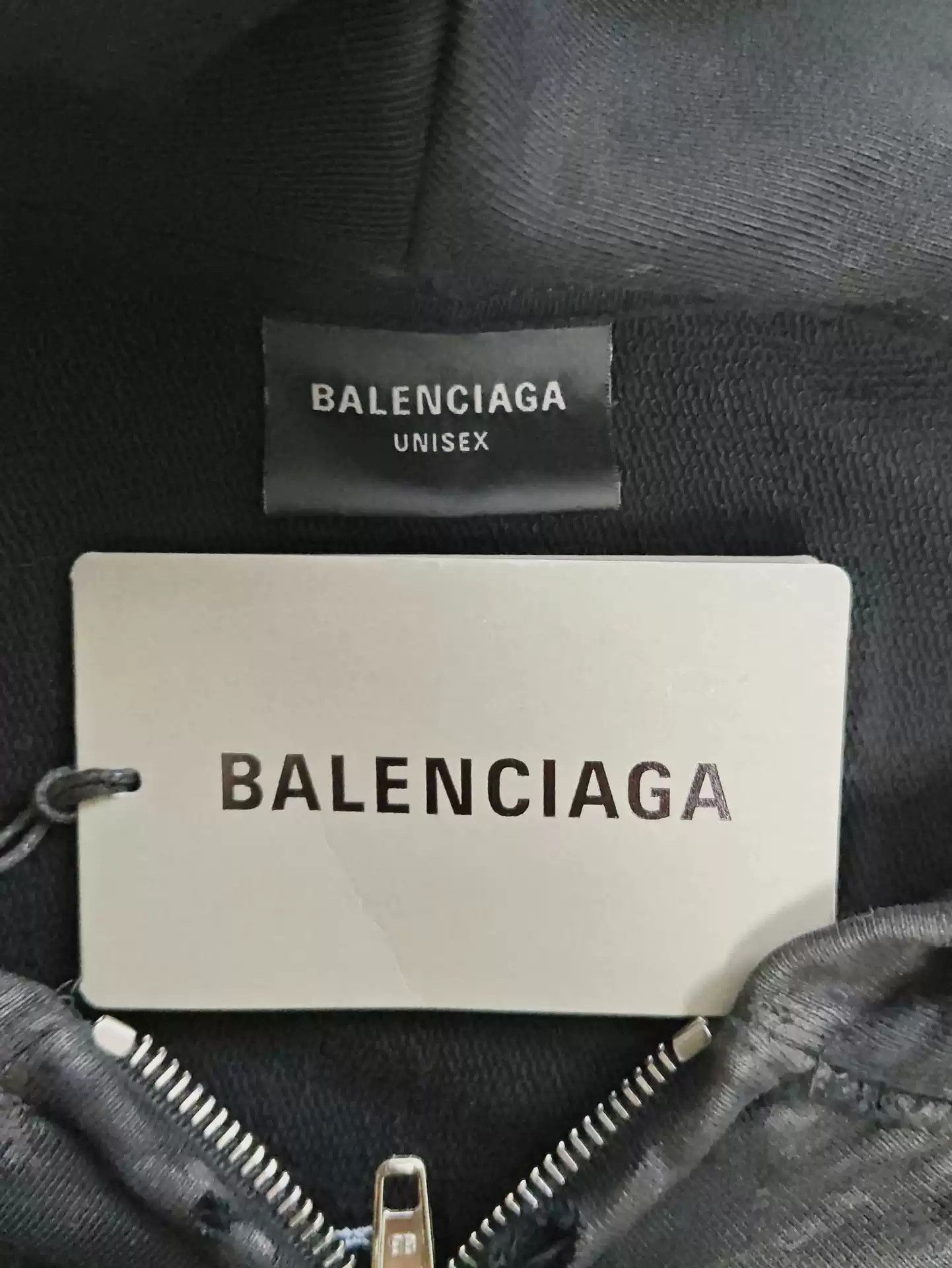 Balenciaga Balenciaga SS23 mud dyed tape cola blocked zipper ...