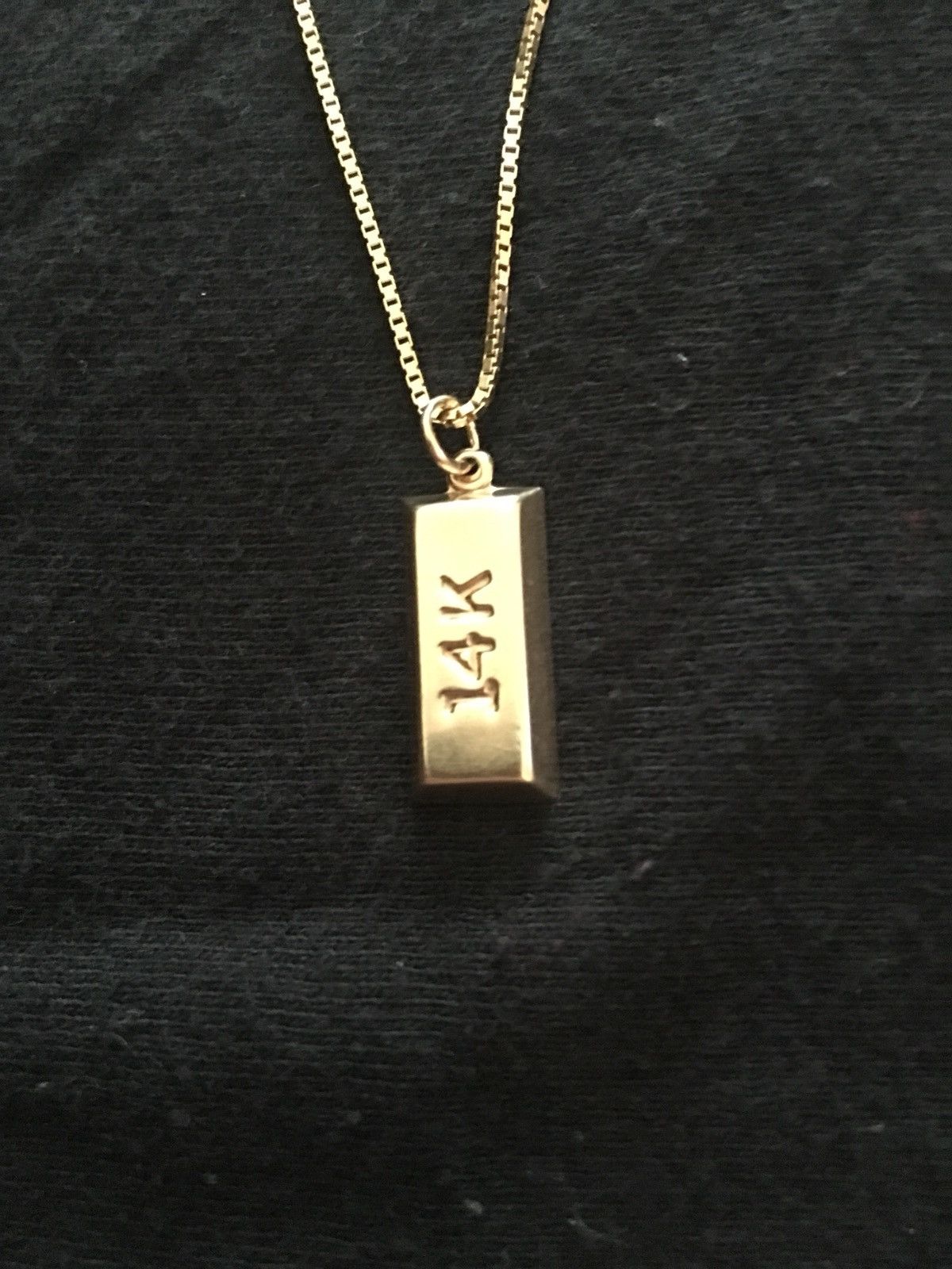 supreme14Kボックスチェーンネックレス supreme 14k ボックスチェーン