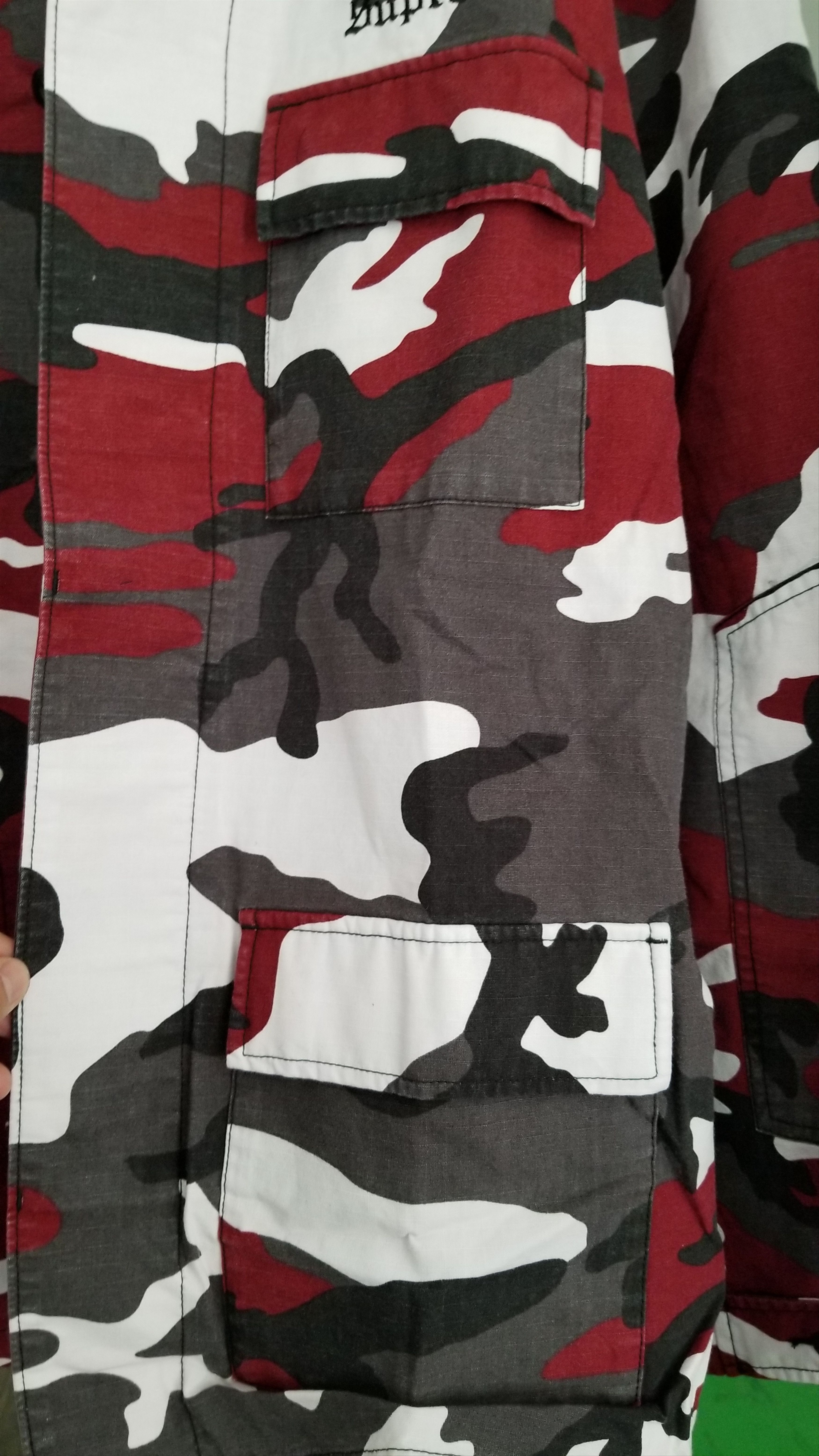 Supreme SUPREME HELLRAISER BDU SHIRT RED CAMO Size US L / EU 52-54 / 3 - 6 Thumbnail