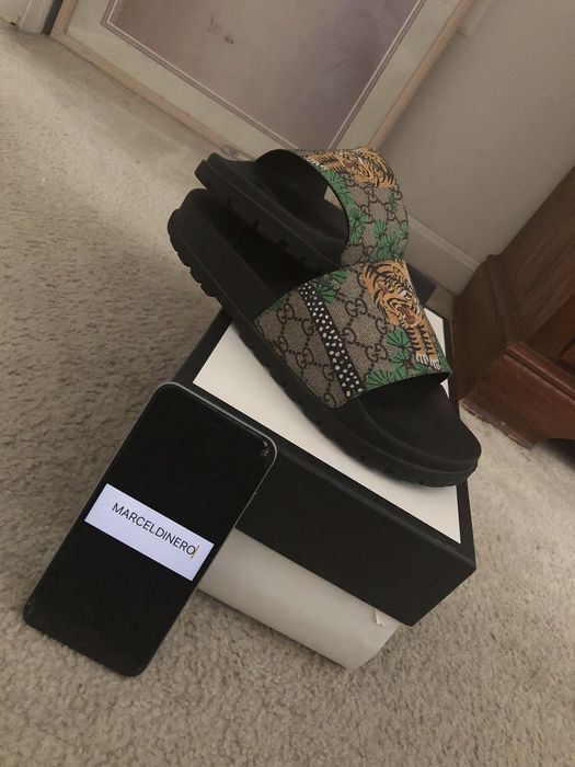 Gucci bengal tiger online slides