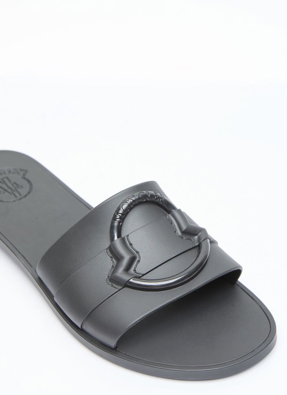 Moncler Embossed Logo Slides | Grailed