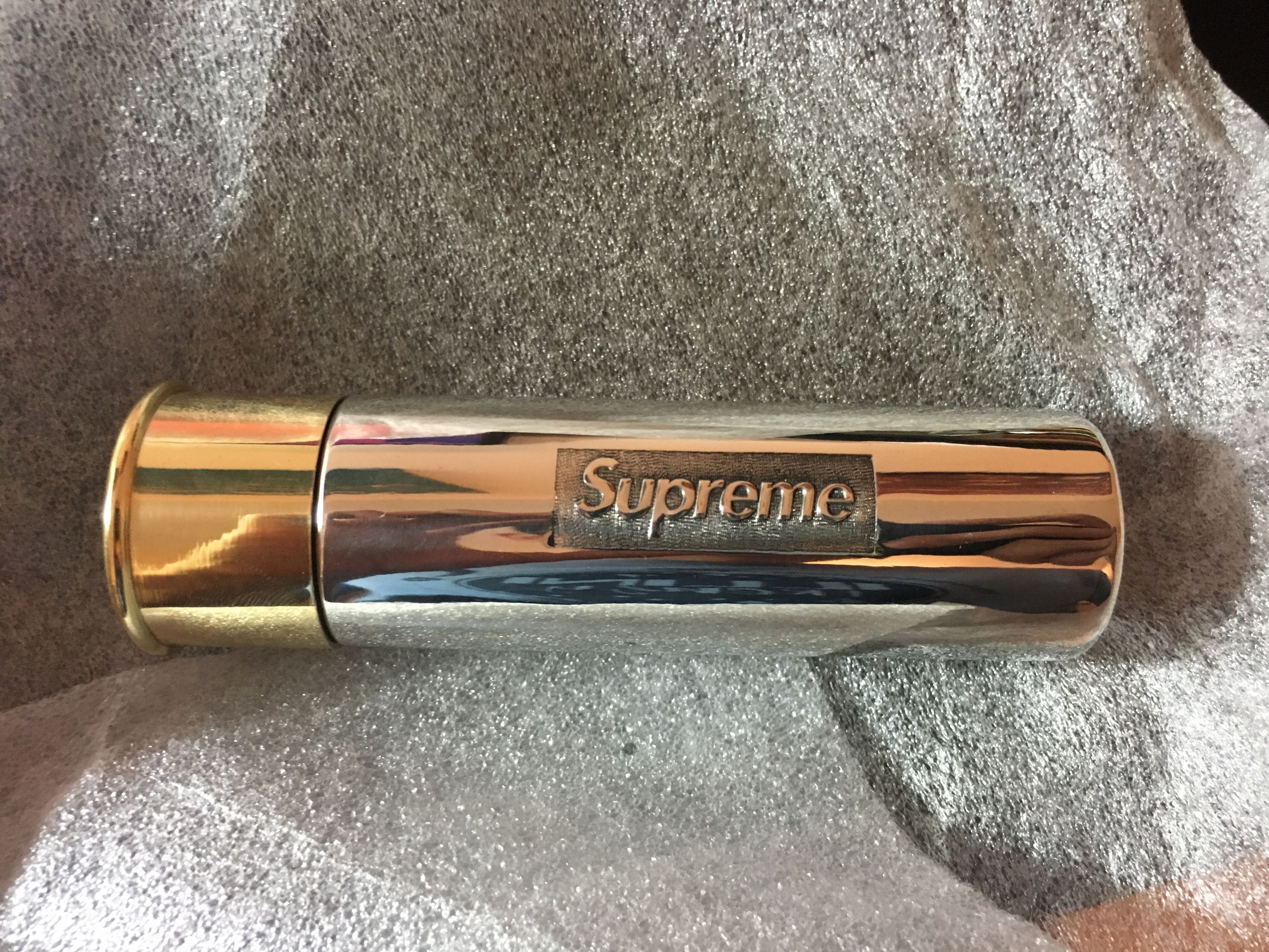 Supreme Supreme Cartridge Flask Metal SS18 | Grailed