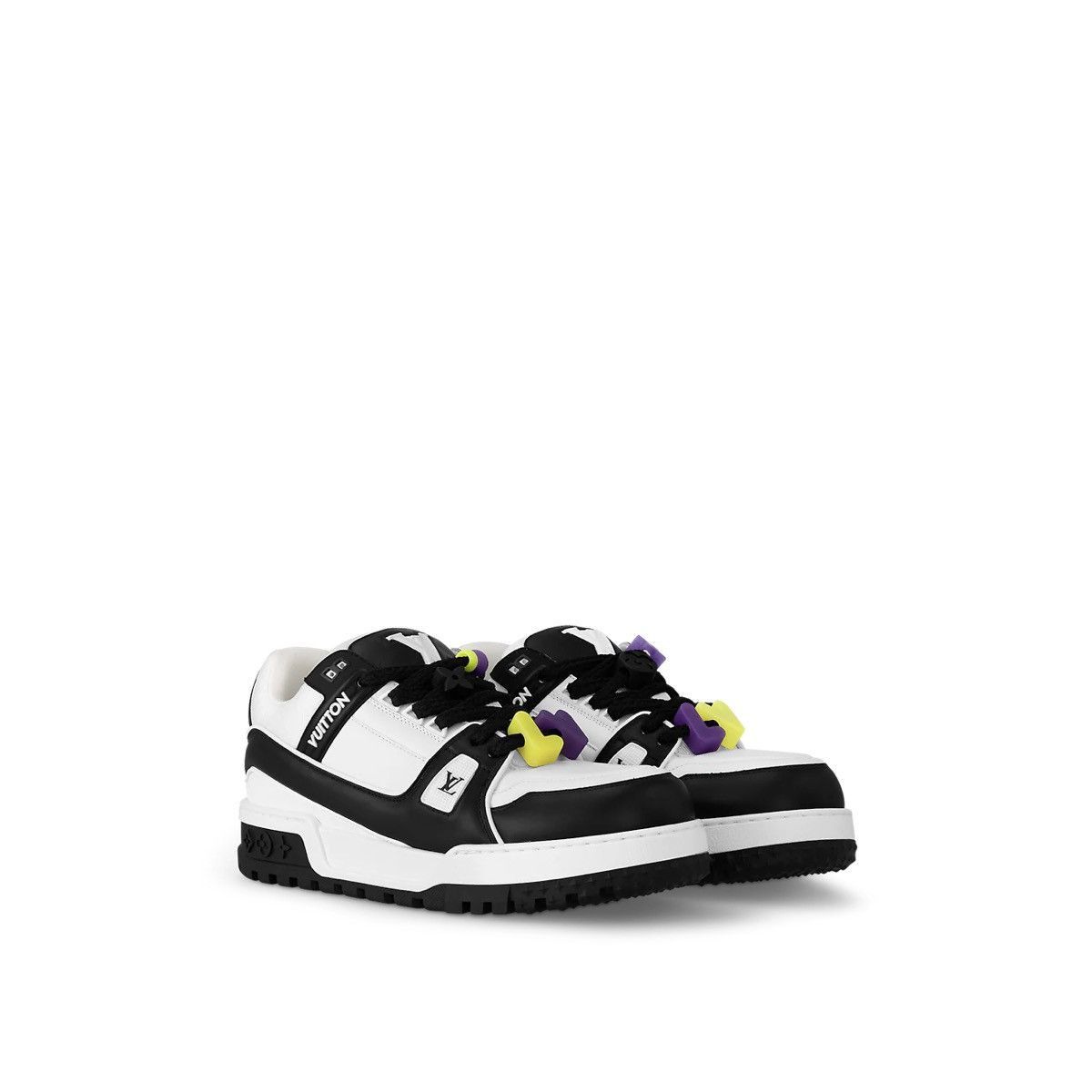 Louis Vuitton LV Trainer Maxi Sneaker in white/black Size US 13 / EU 46 - 2 Thumbnail