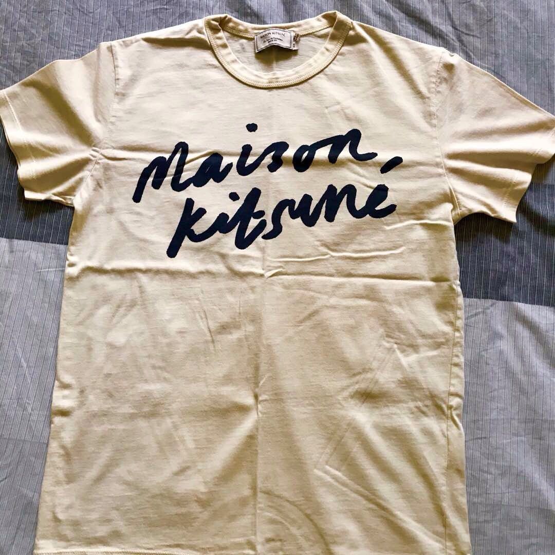 Maison Kitsune Handwriting tee Size US XS / EU 42 / 0 - 1 Thumbnail