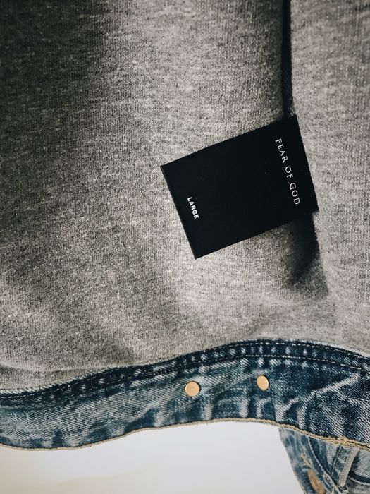 Fear of God Selvedge Denim Terry Hooded | nate-hospital.com