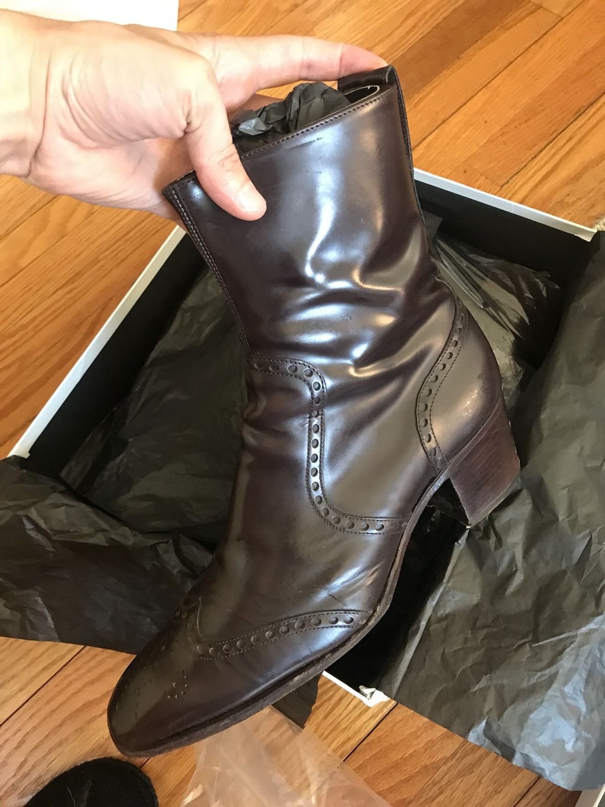 Yves saint laurent sale johnny boots