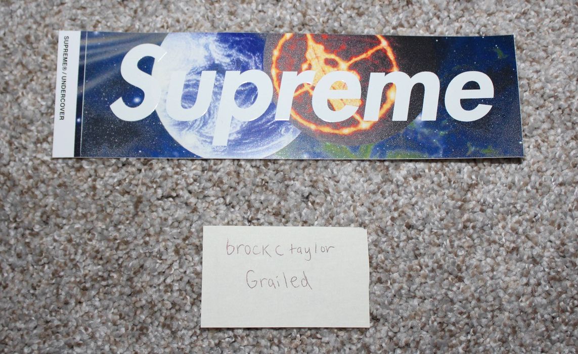 Galaxy shop supreme sticker