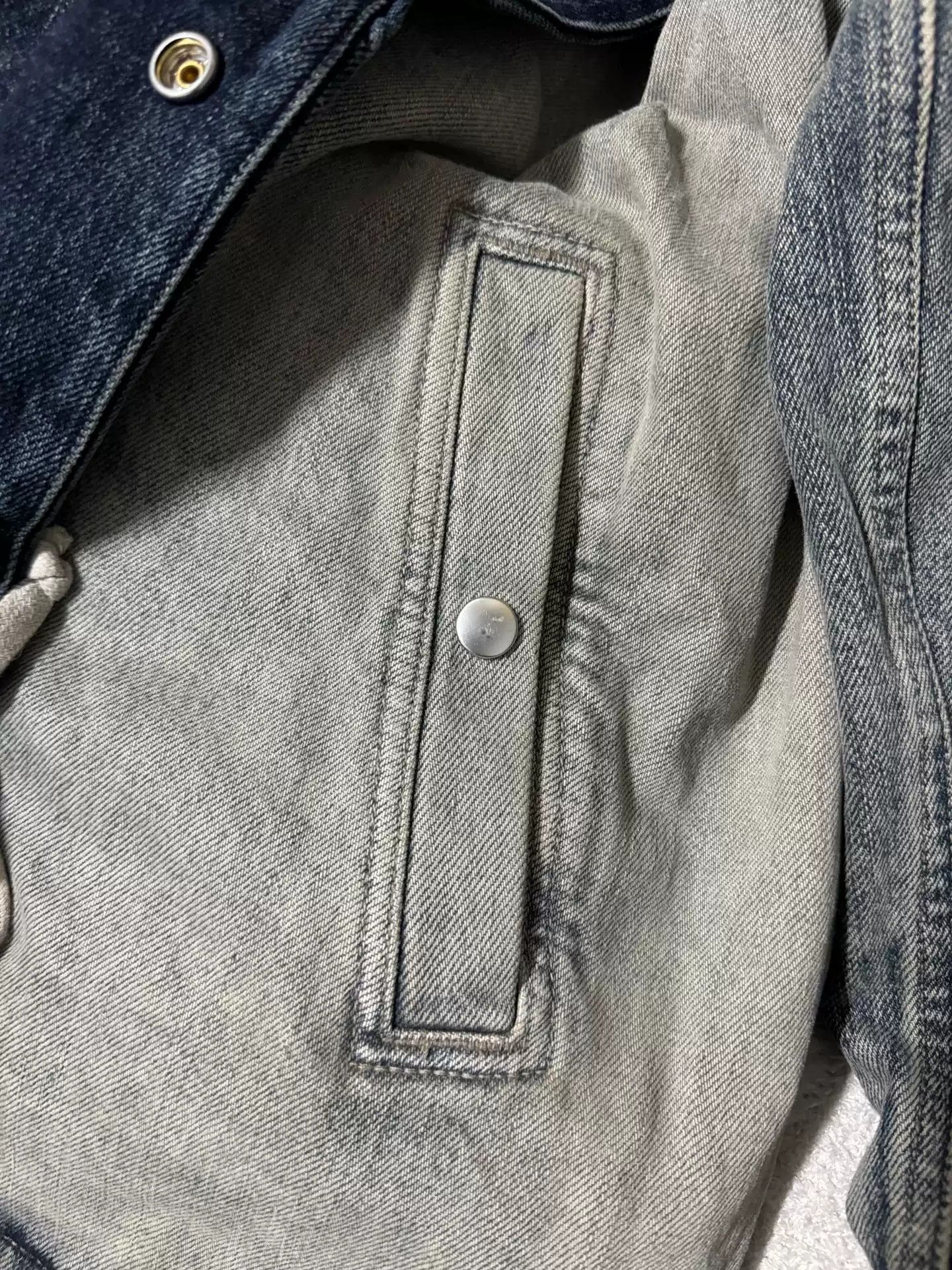 Rick Owens RICK OWENS Drkshdw RO gradient washing to make old denim jacket. Size US M / EU 48-50 / 2 - 5 Thumbnail